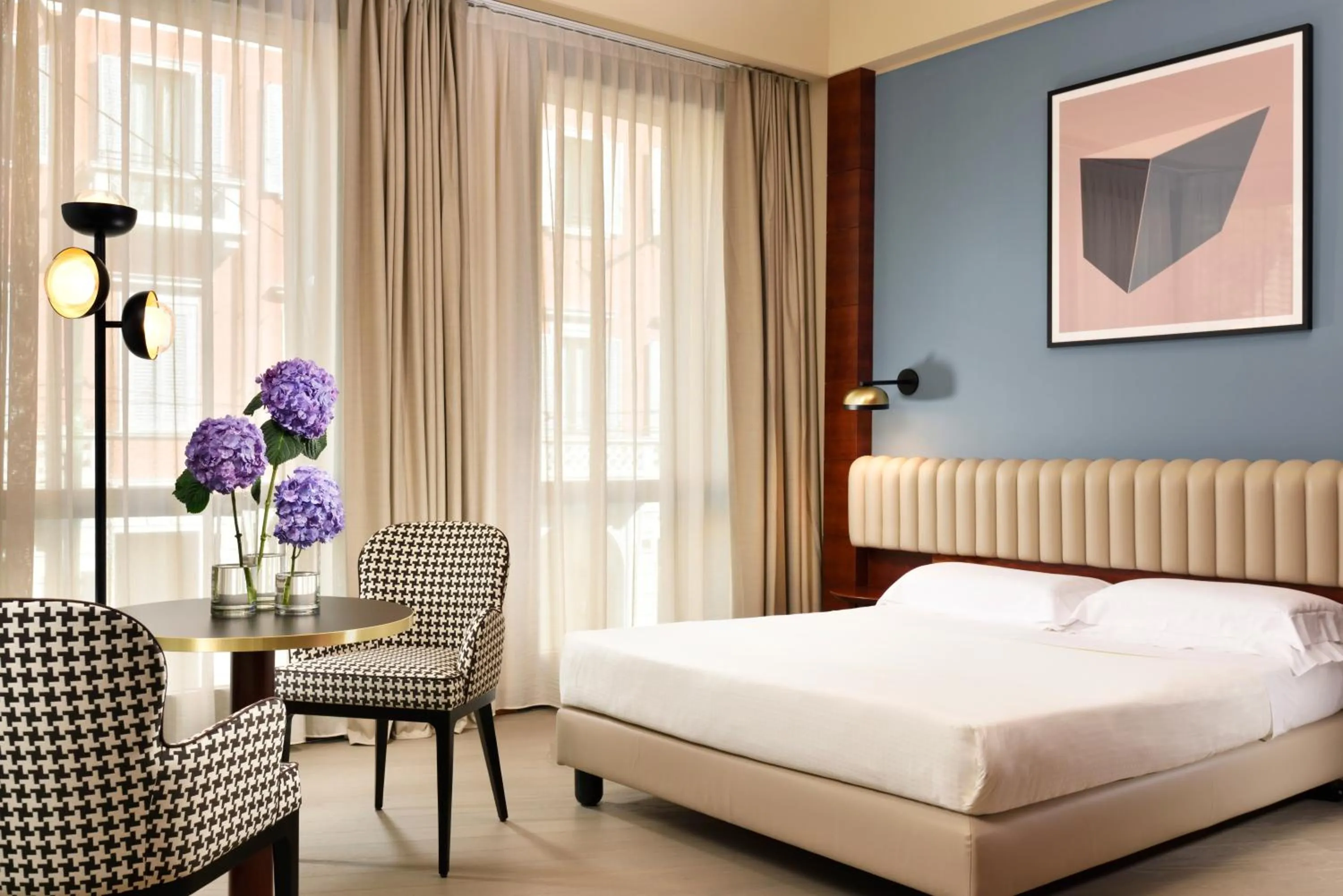 Bedroom, Bed in UNA Hotels Cusani Milano