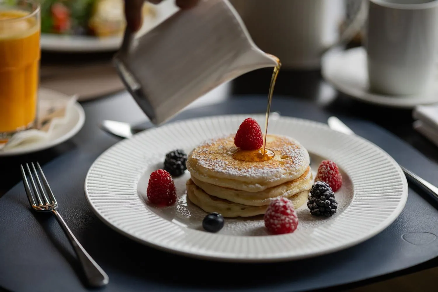 Breakfast in UNA Hotels Cusani Milano