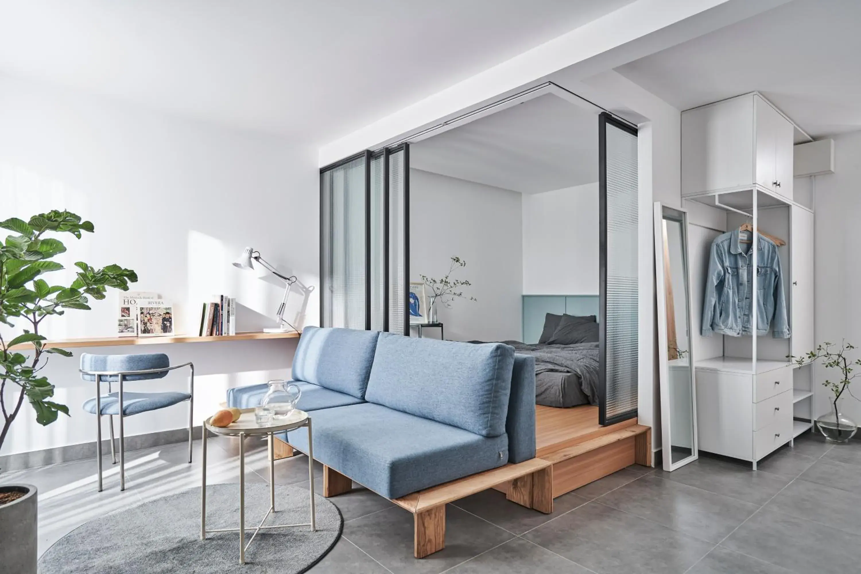 Photo of the whole room in M Village Living Trần Não Photo of the whole room in M Village Living Trần Não