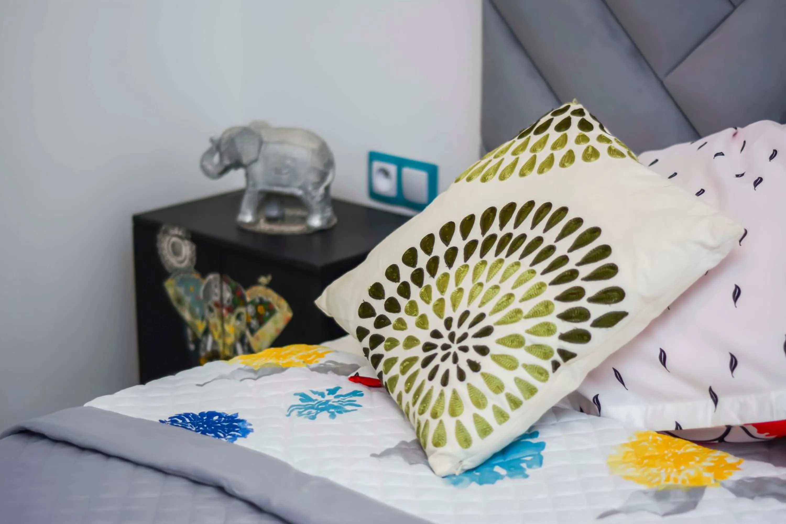 Bed in Willa Kashmir