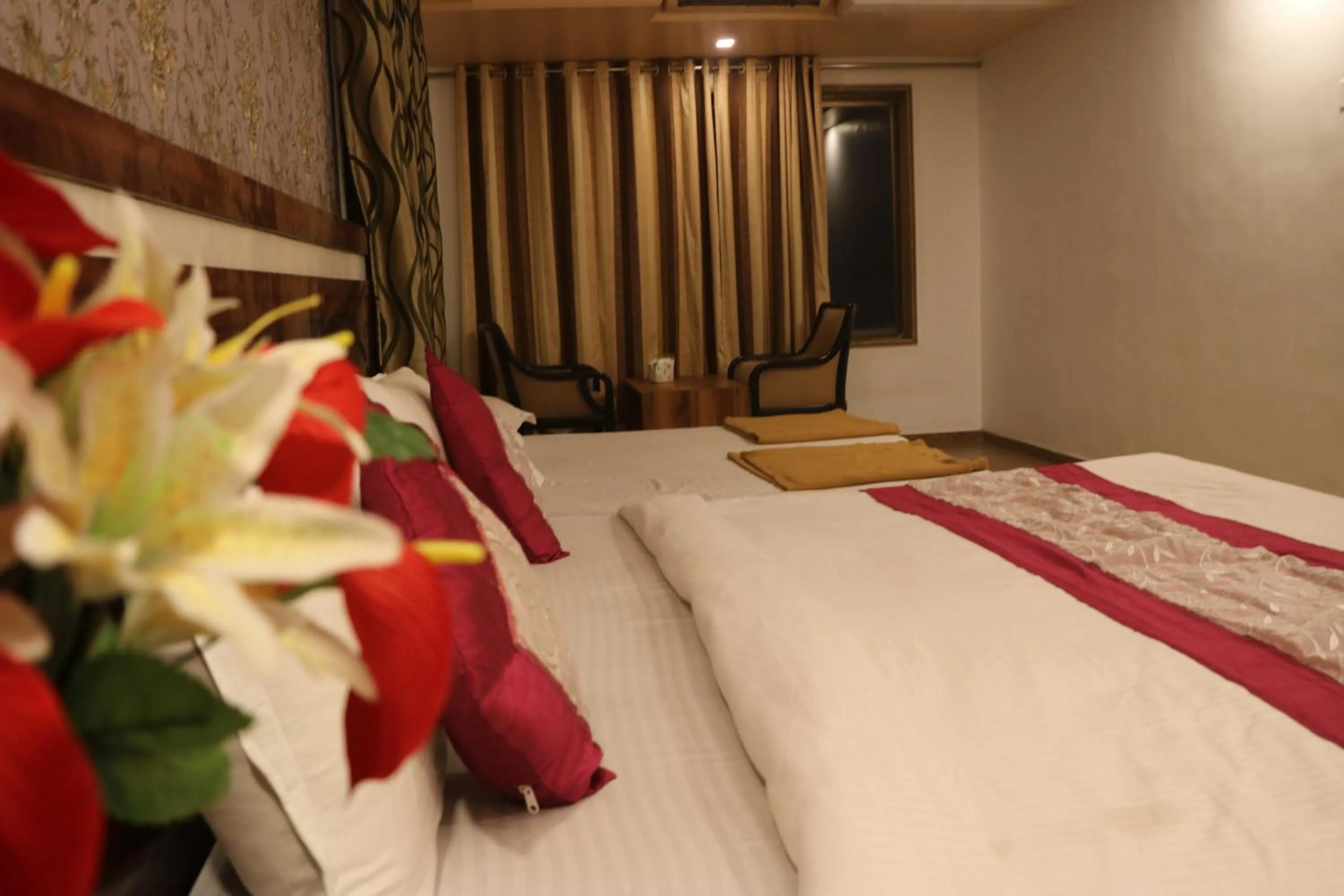 Bed in Mountview Resort