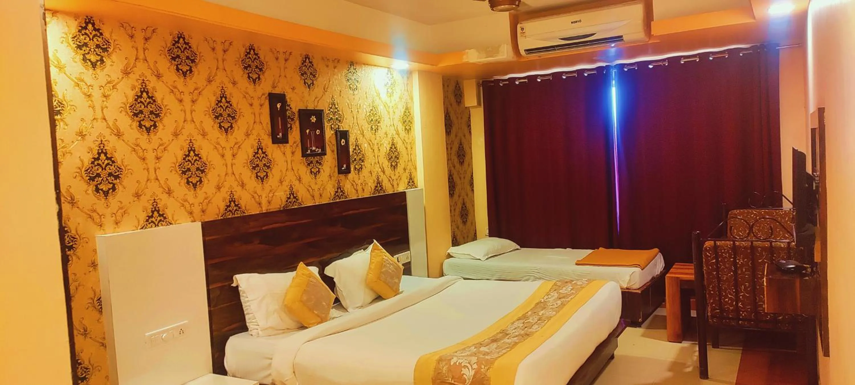 Bed in Mountview Resort