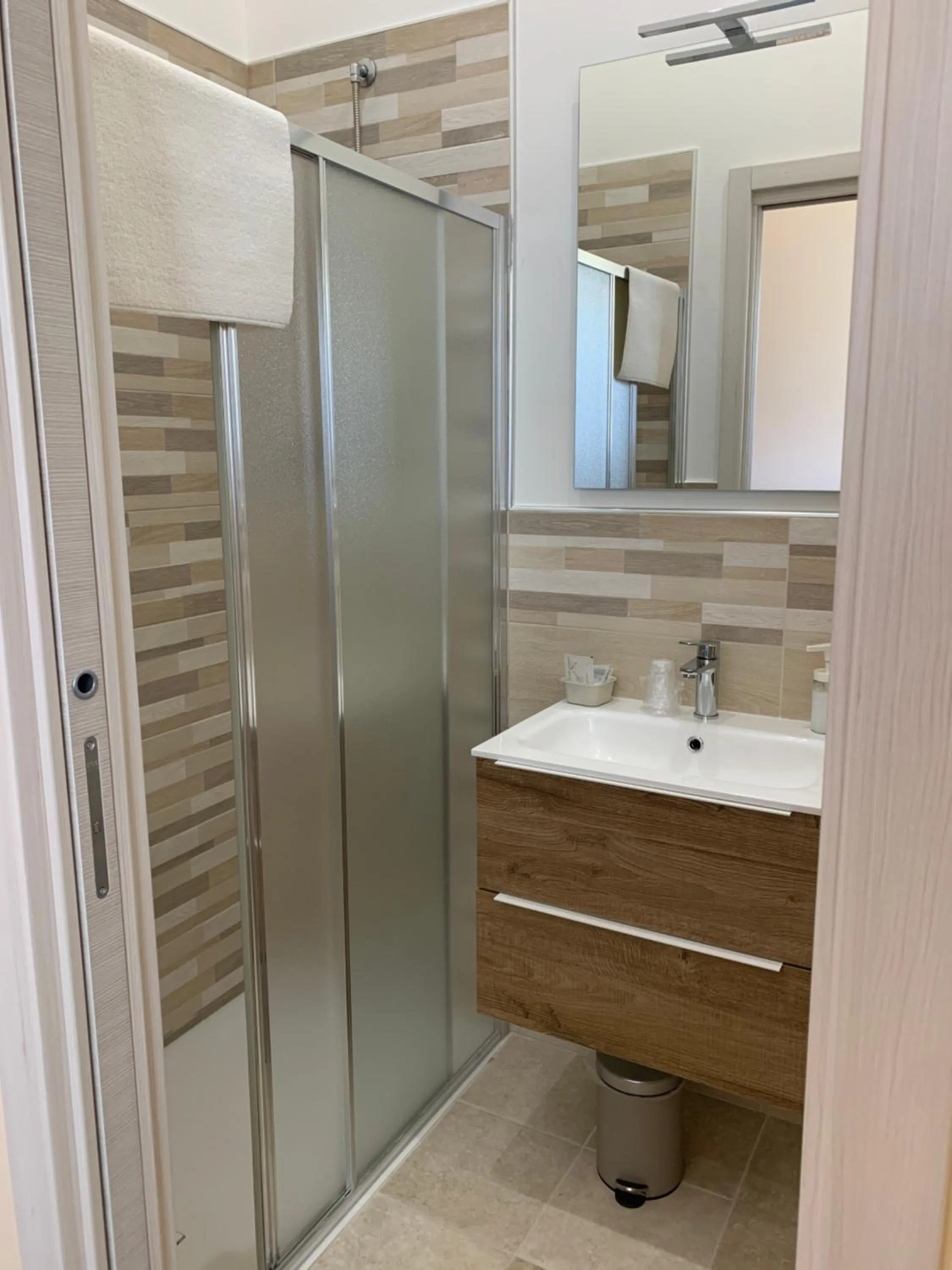 Shower in B&B Mercadante