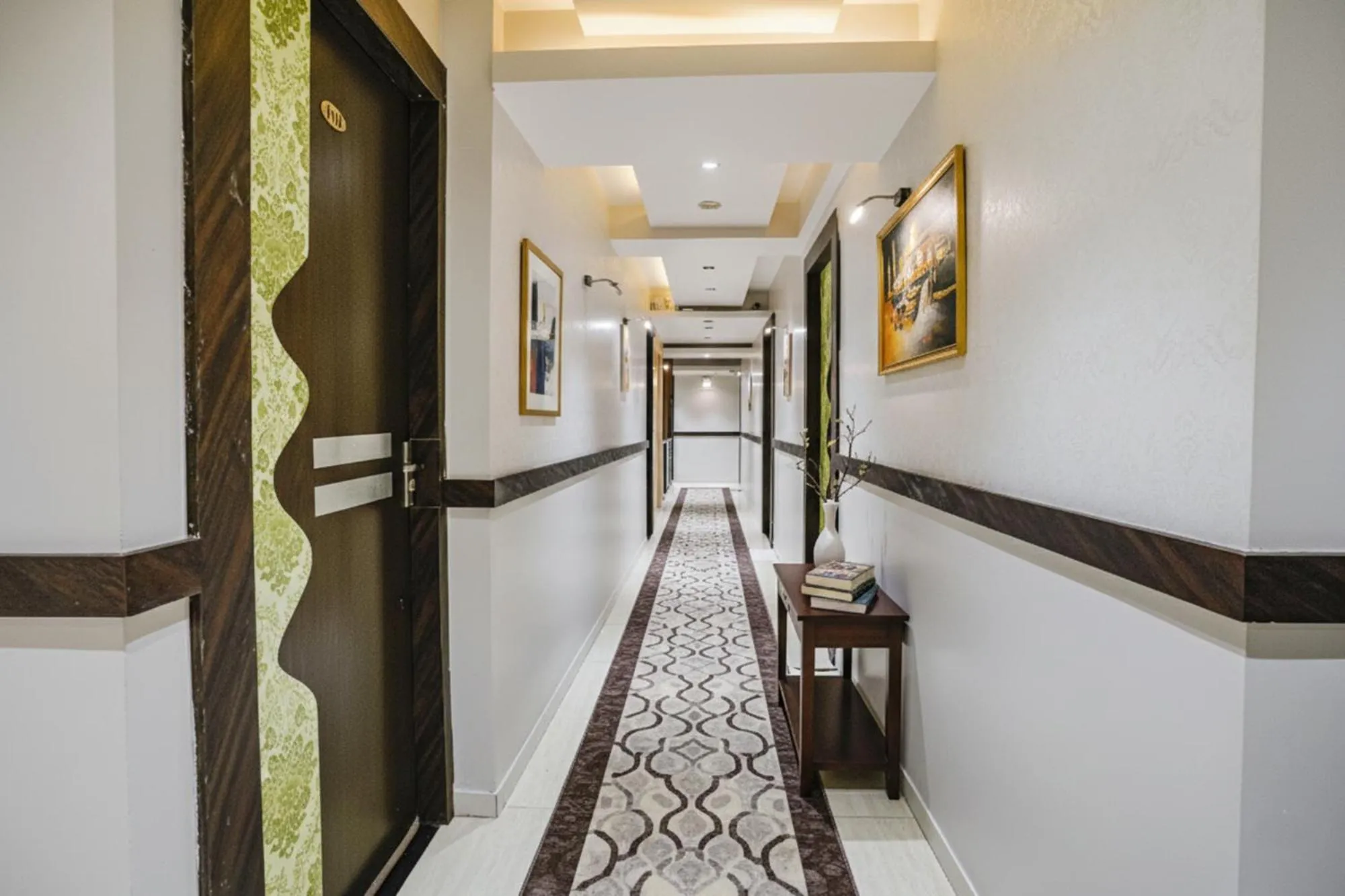 Lobby or reception in FabHotel Amber Corp Inn