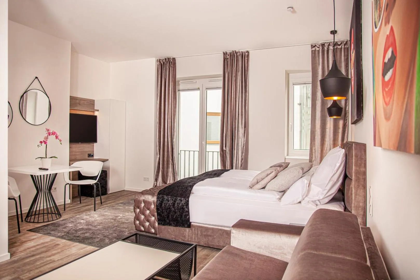 Photo of the whole room, Bed in The Faces Berlin Apartments