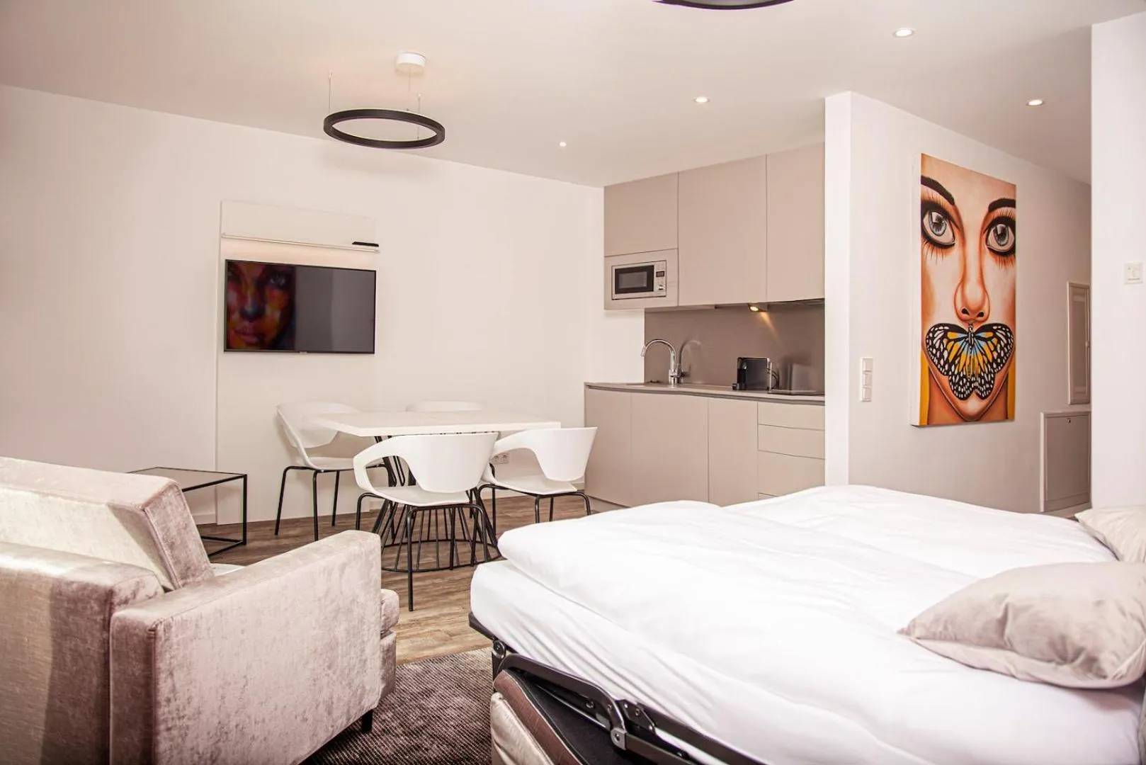 Photo of the whole room, Bed in The Faces Berlin Apartments