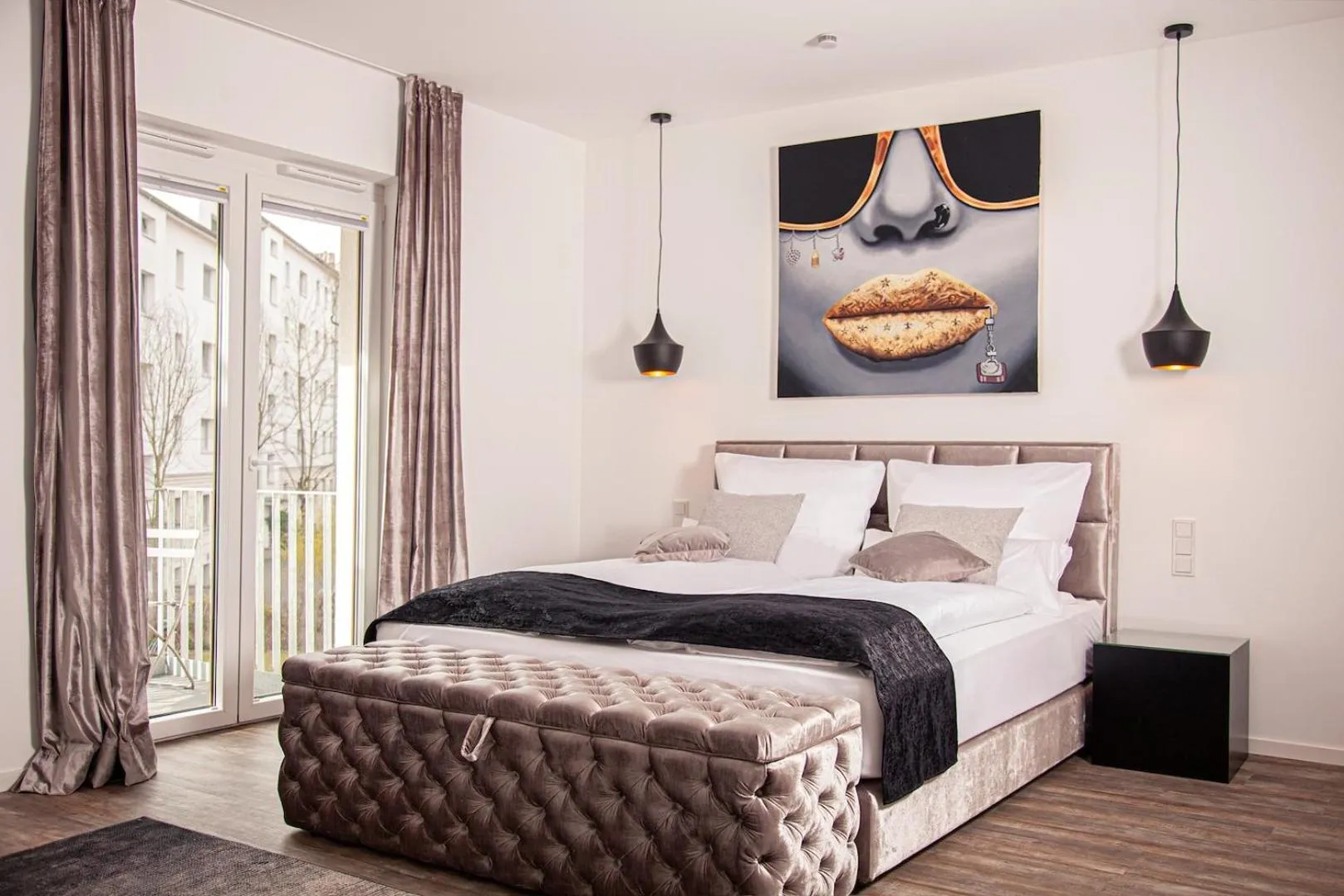 Photo of the whole room, Bed in The Faces Berlin Apartments