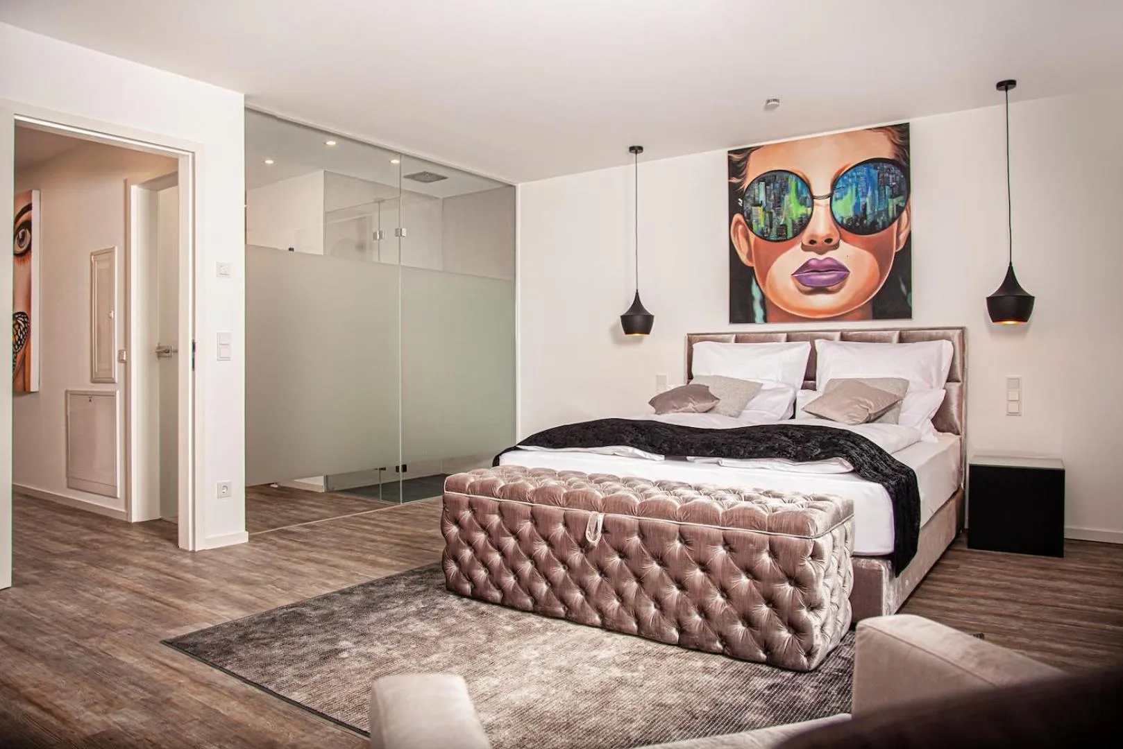 Photo of the whole room, Bed in The Faces Berlin Apartments