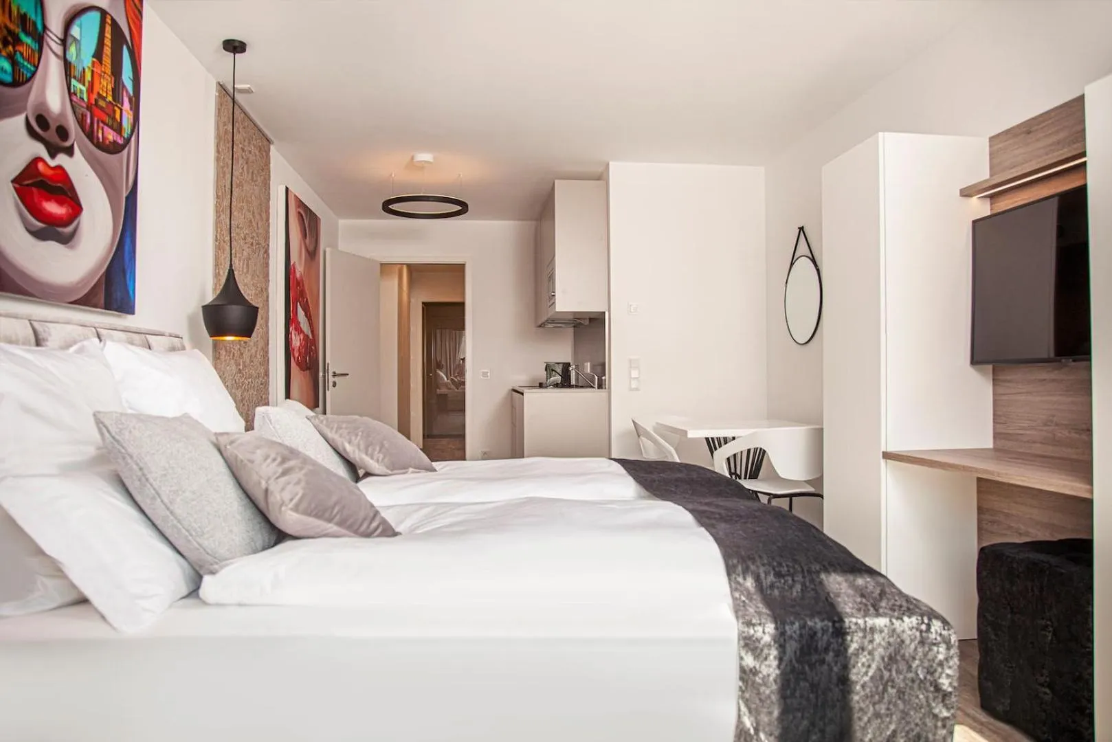 Photo of the whole room, Bed in The Faces Berlin Apartments