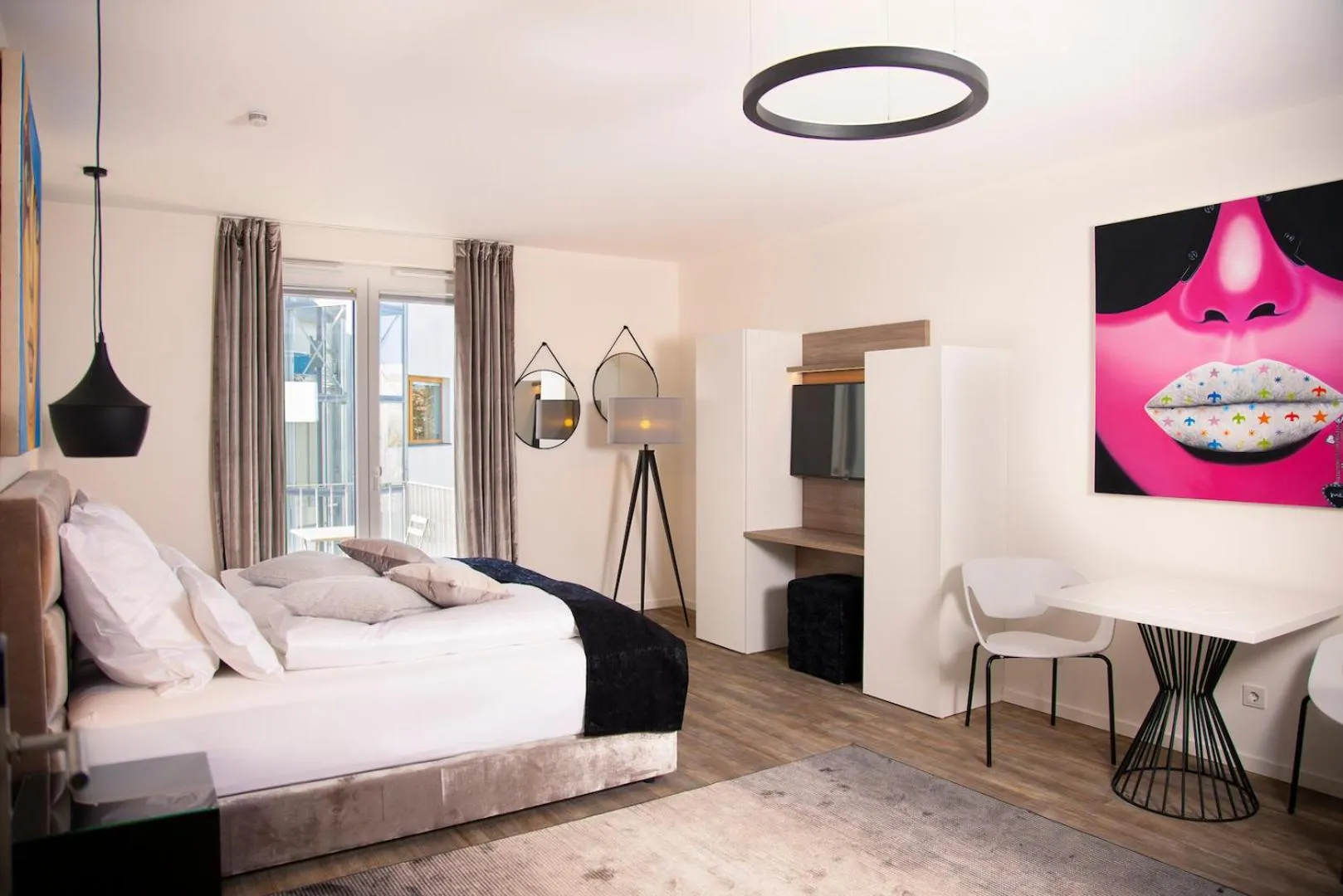 Photo of the whole room, Bed in The Faces Berlin Apartments