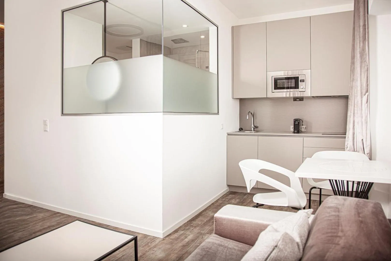 Living room in The Faces Berlin Apartments