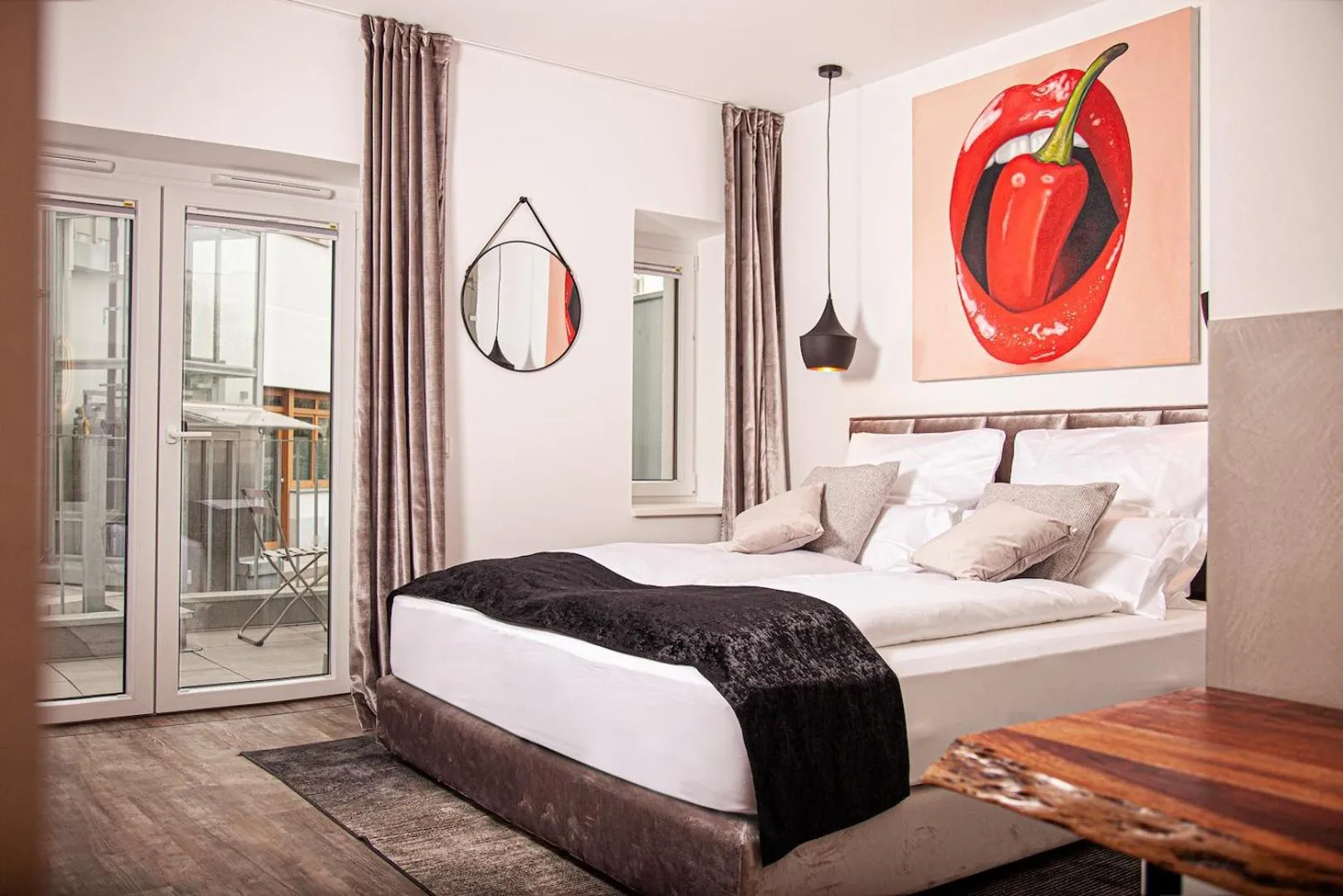 Photo of the whole room, Bed in The Faces Berlin Apartments