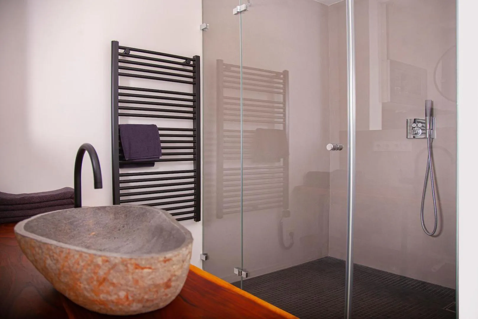 Shower in The Faces Berlin Apartments