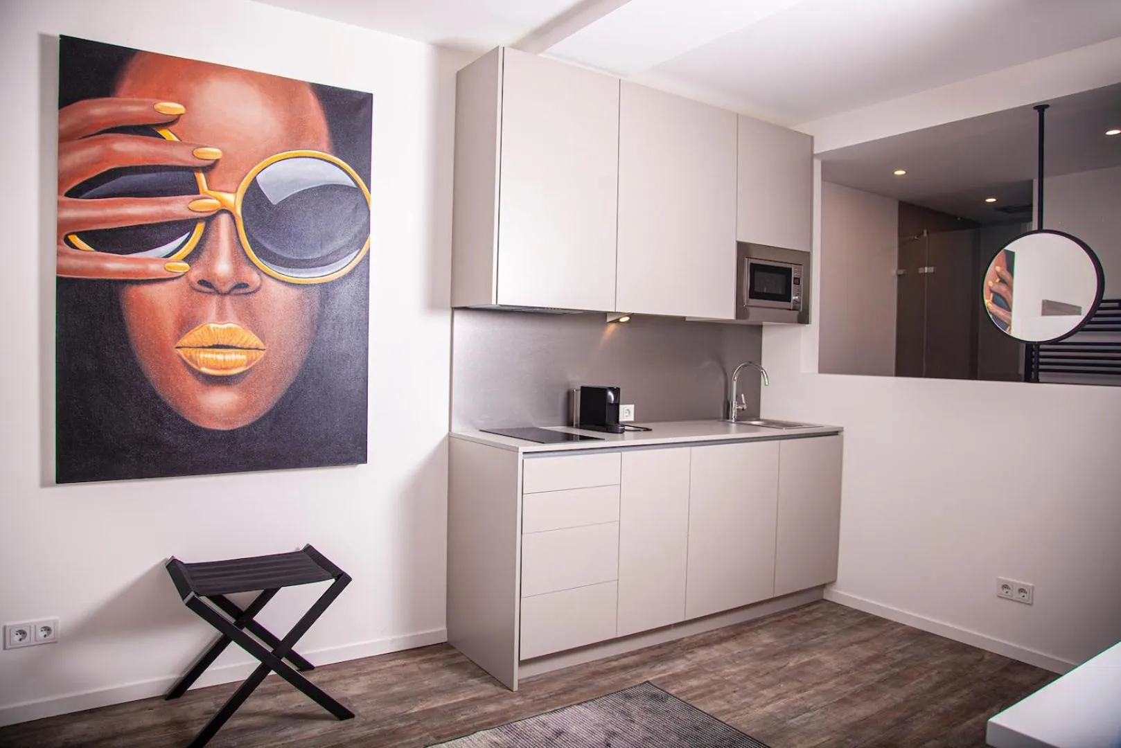 Kitchen or kitchenette in The Faces Berlin Apartments