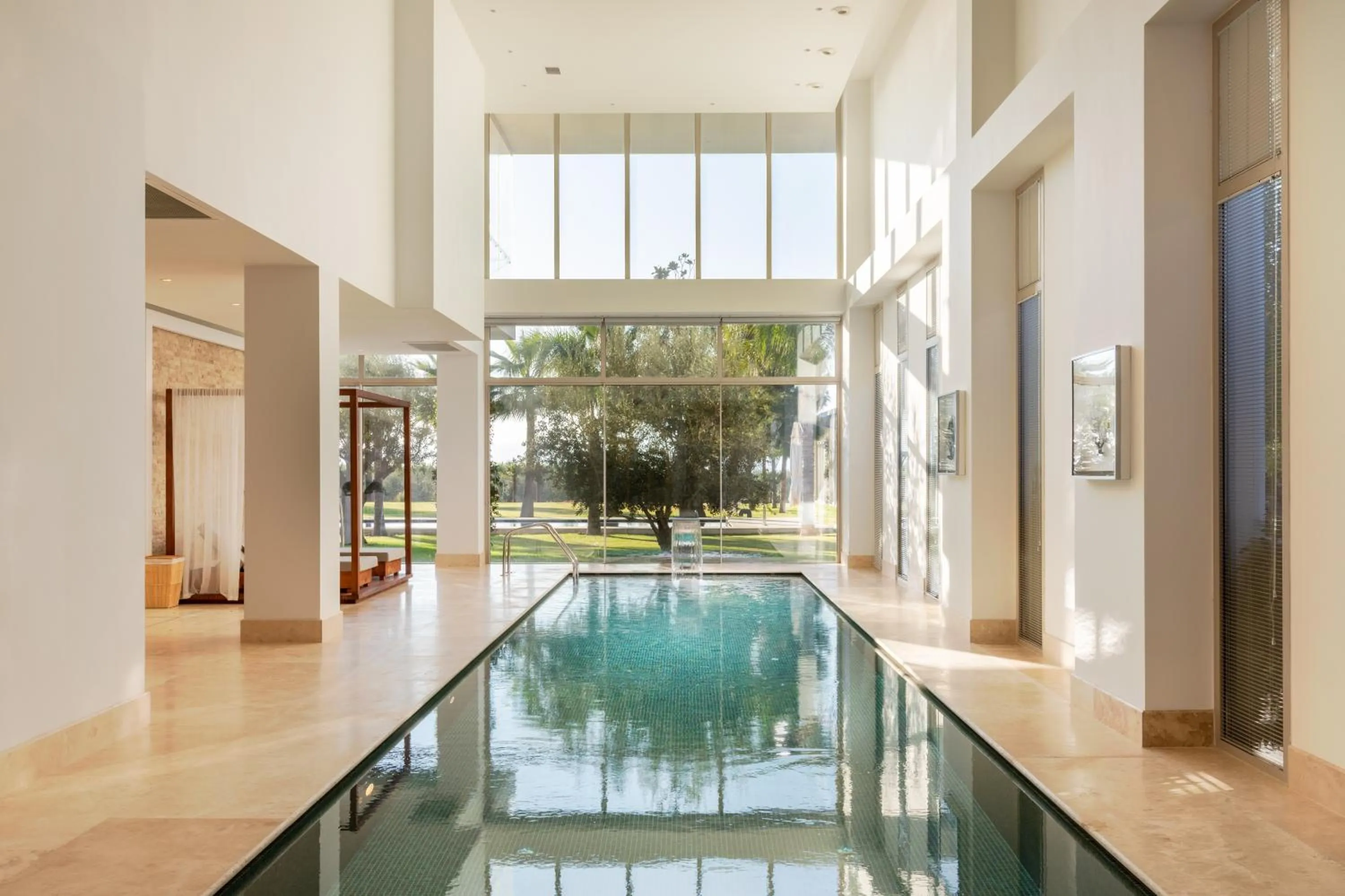 Swimming pool in Hiddenbay Teos Hotel