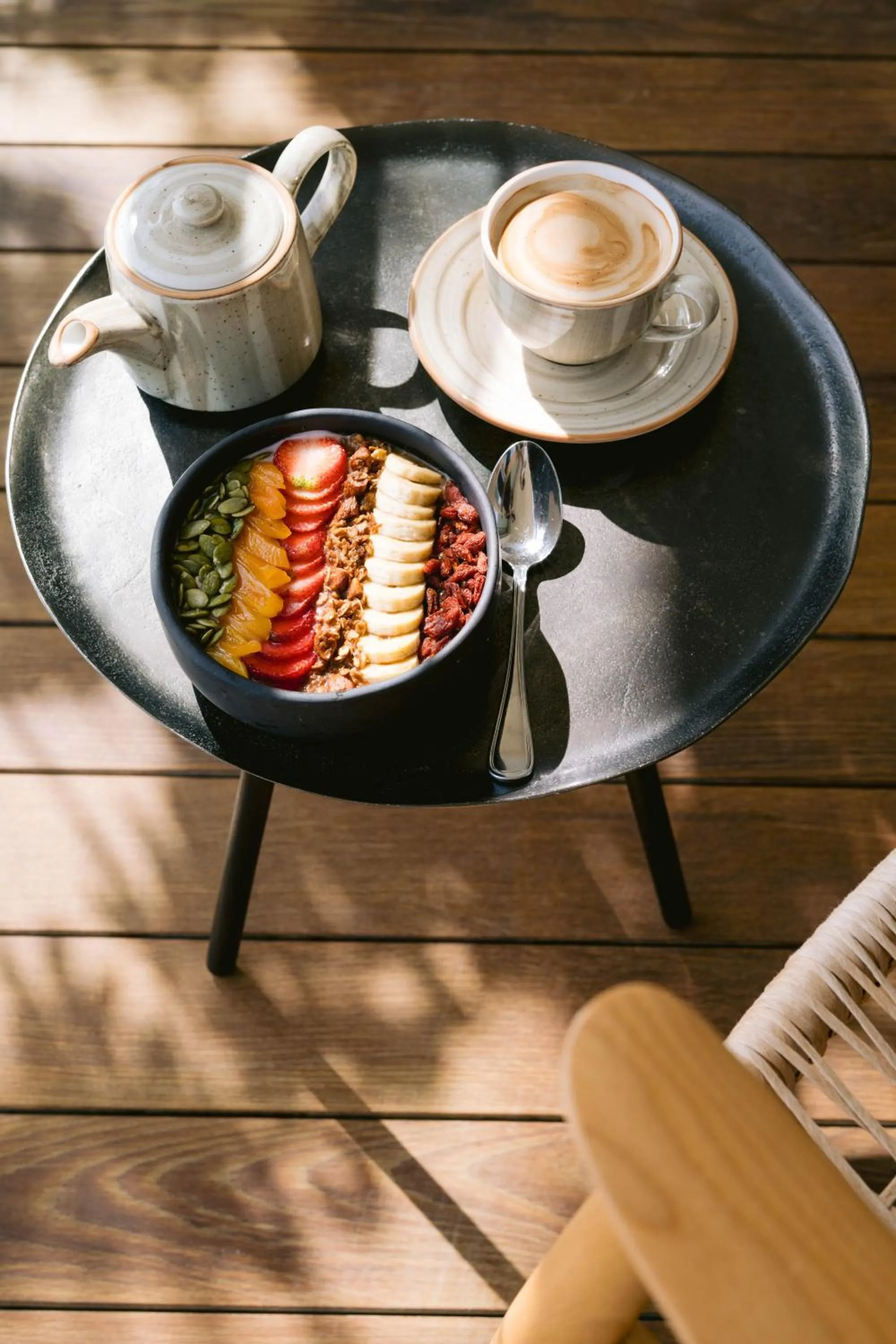 Restaurant/places to eat in Hiddenbay Teos Hotel