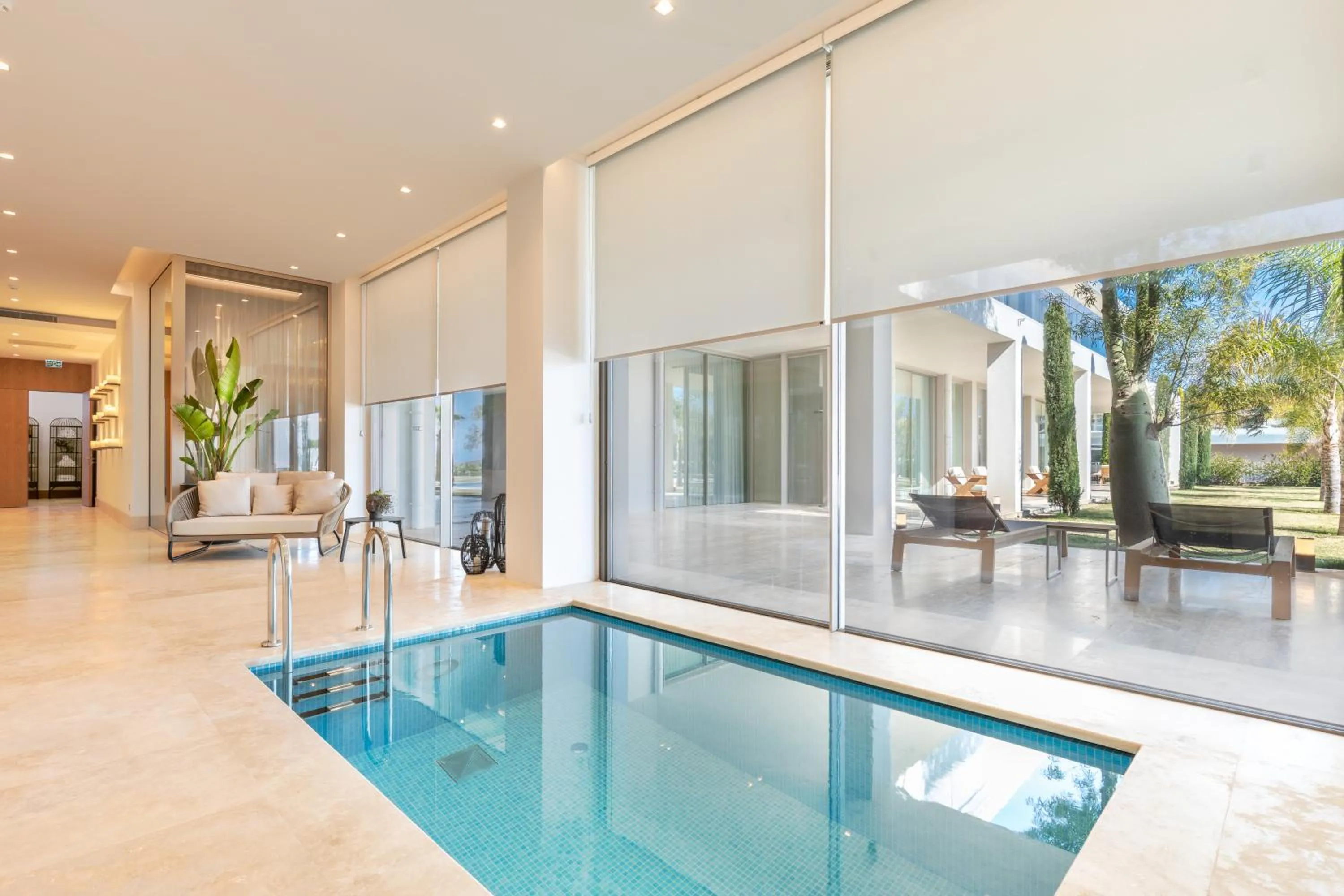 Pool view in Hiddenbay Teos Hotel