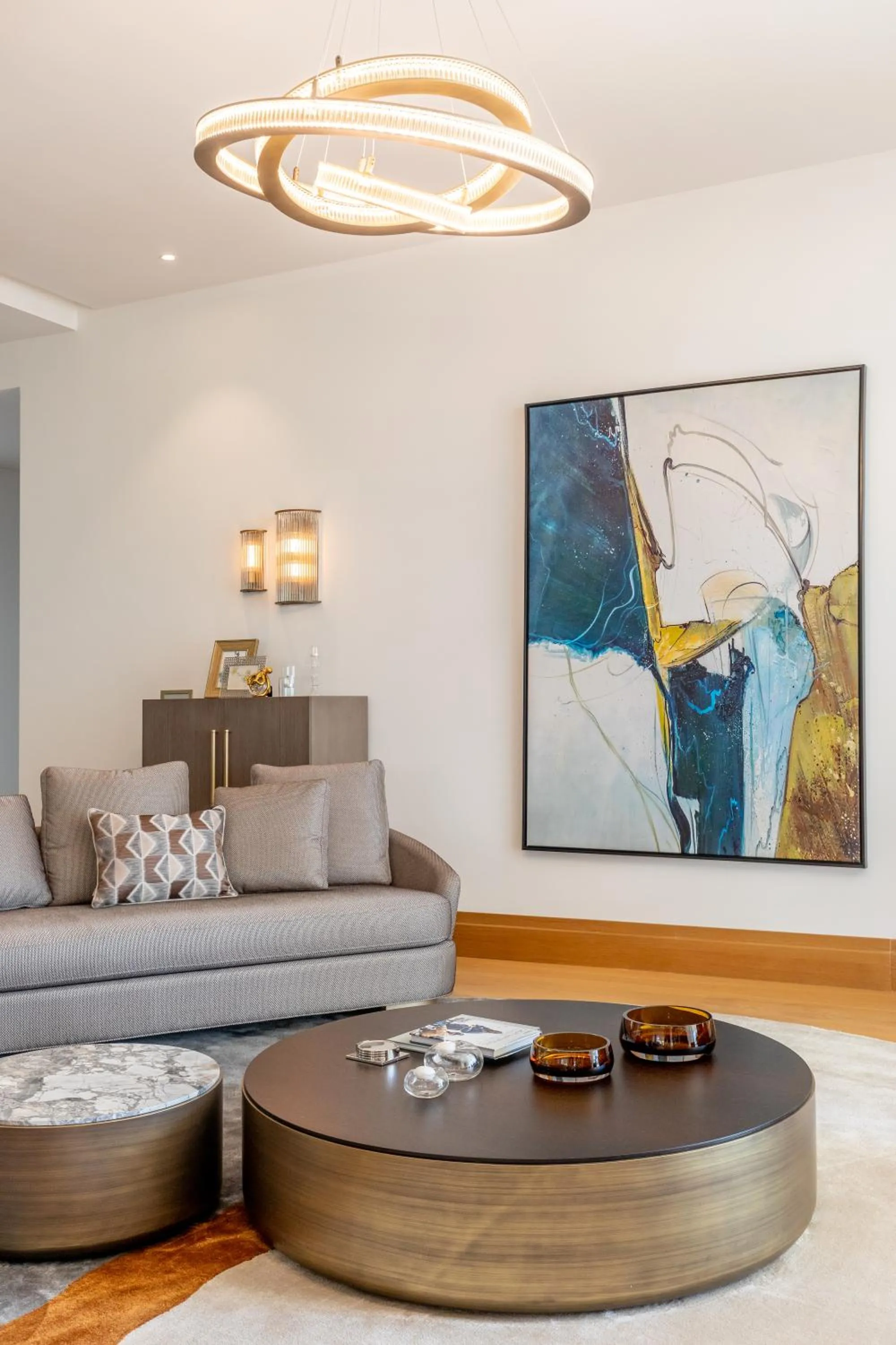 Living room in Hiddenbay Teos Hotel