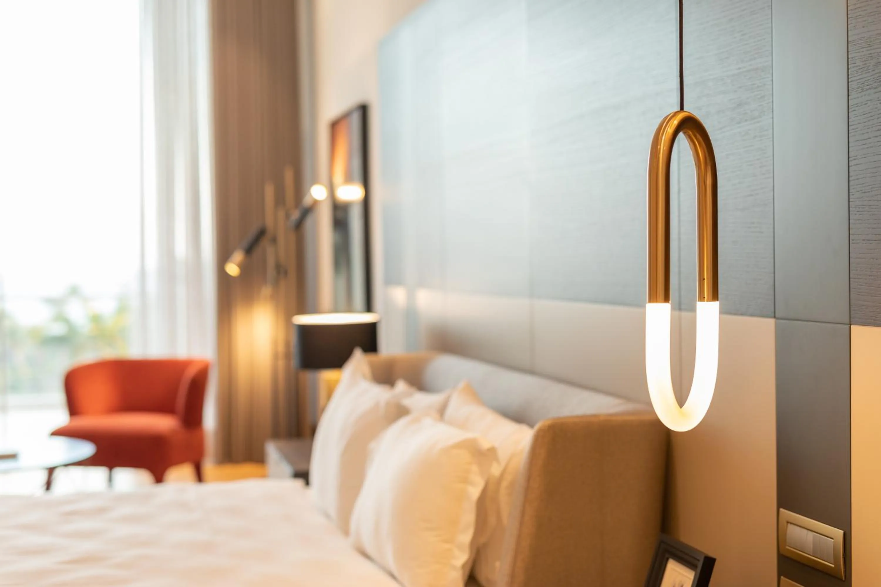 Bedroom in Hiddenbay Teos Hotel