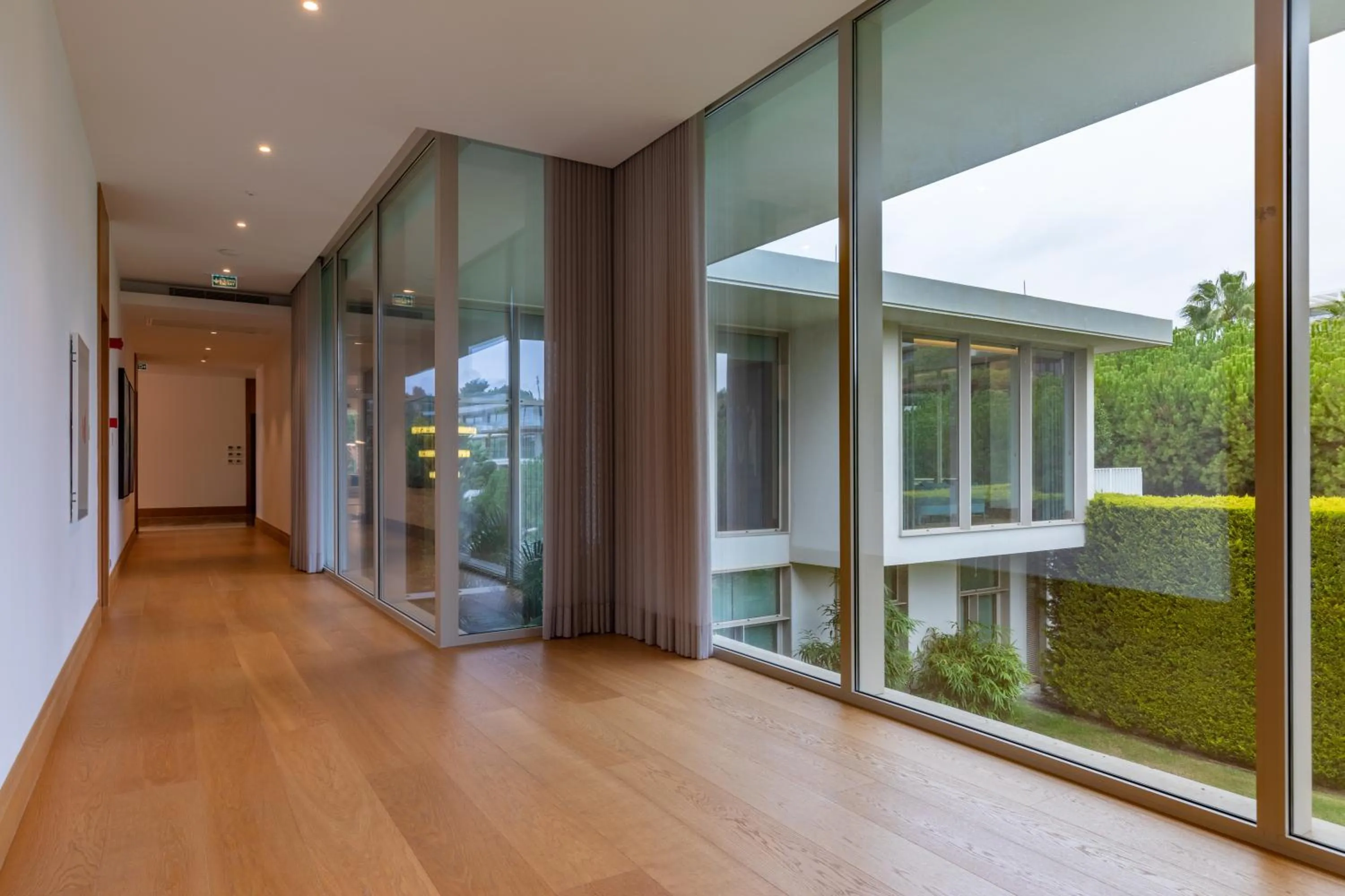 Garden view in Hiddenbay Teos Hotel