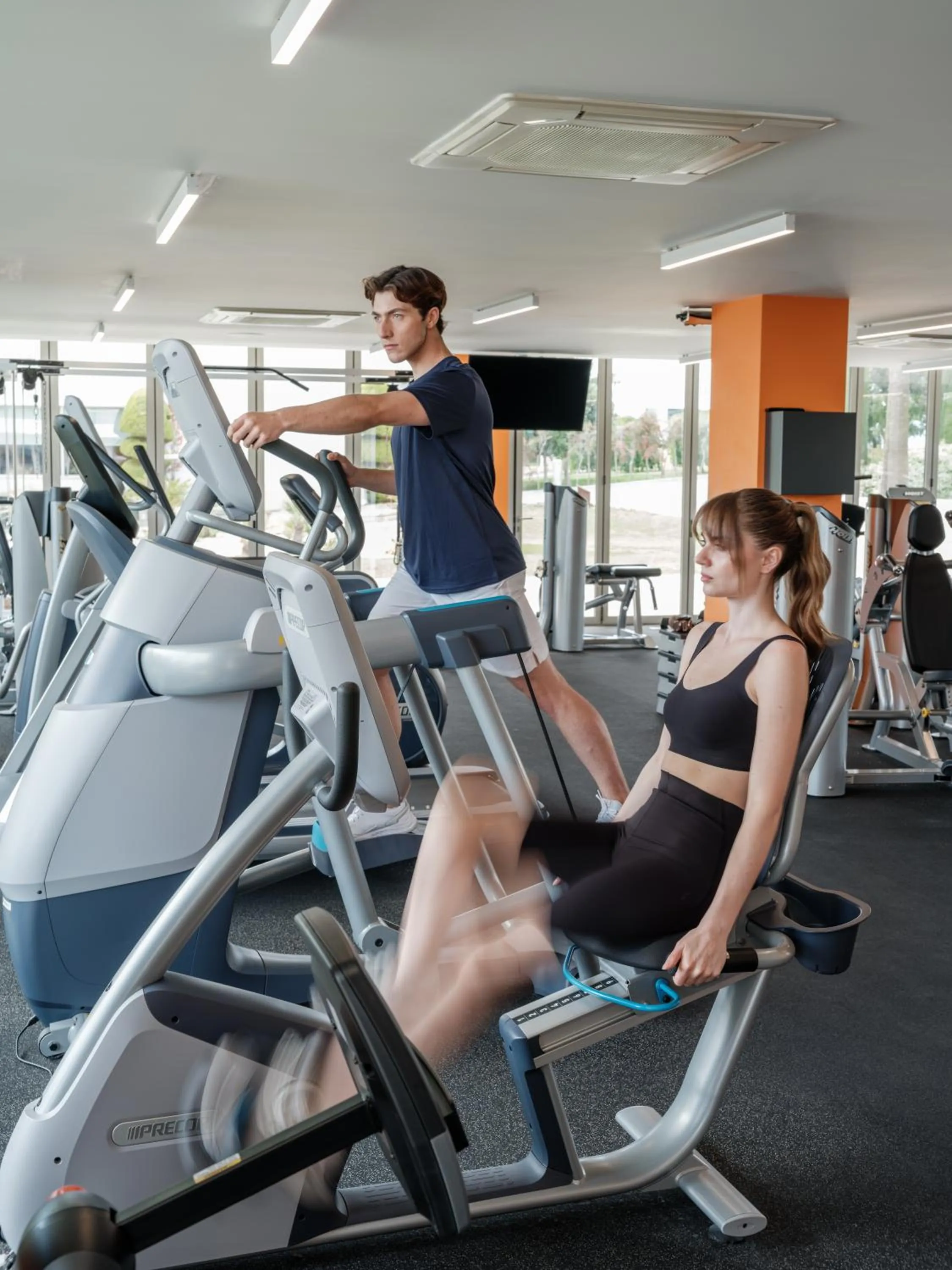 Fitness centre/facilities in Hiddenbay Teos Hotel