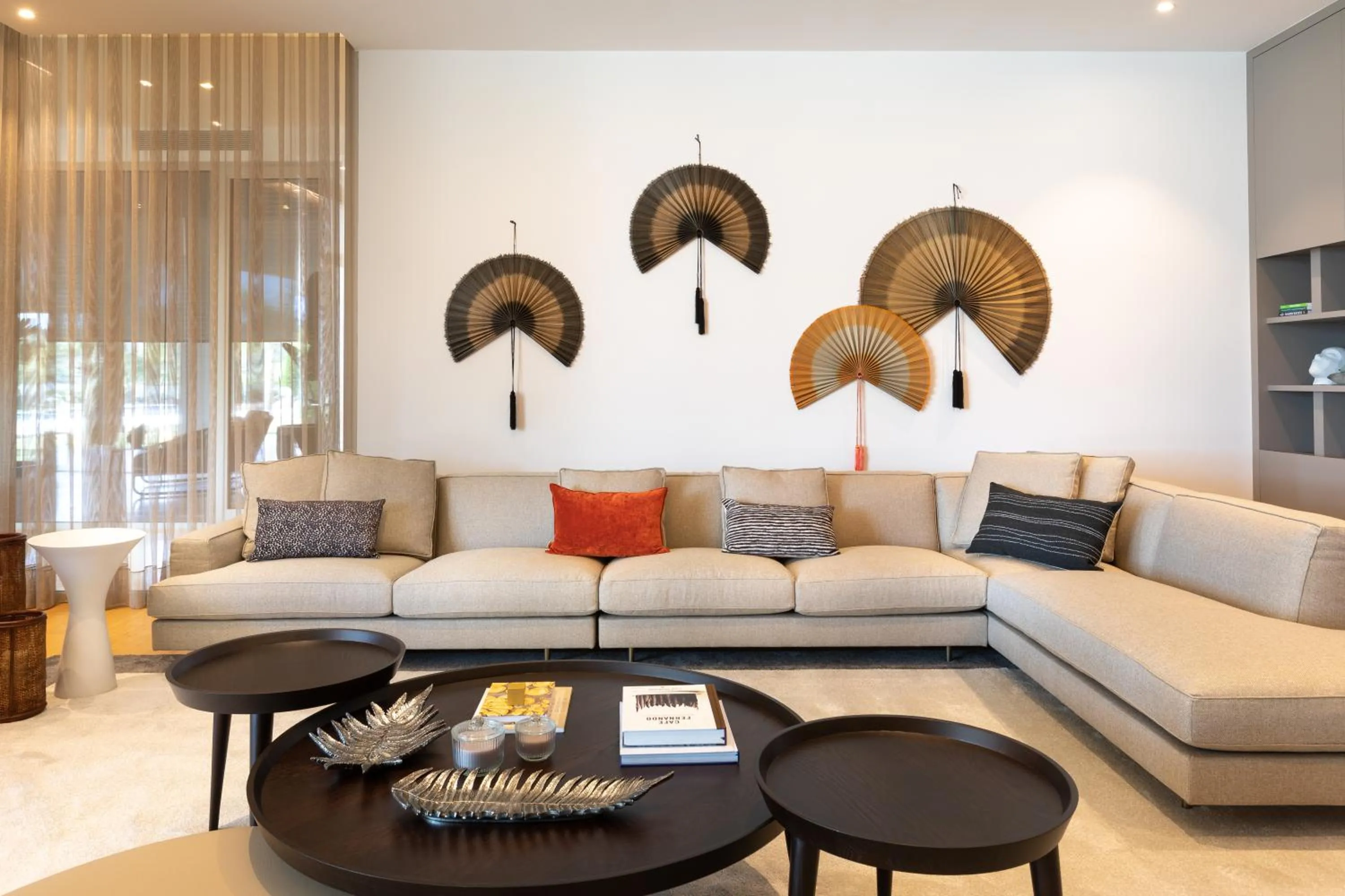 Living room in Hiddenbay Teos Hotel