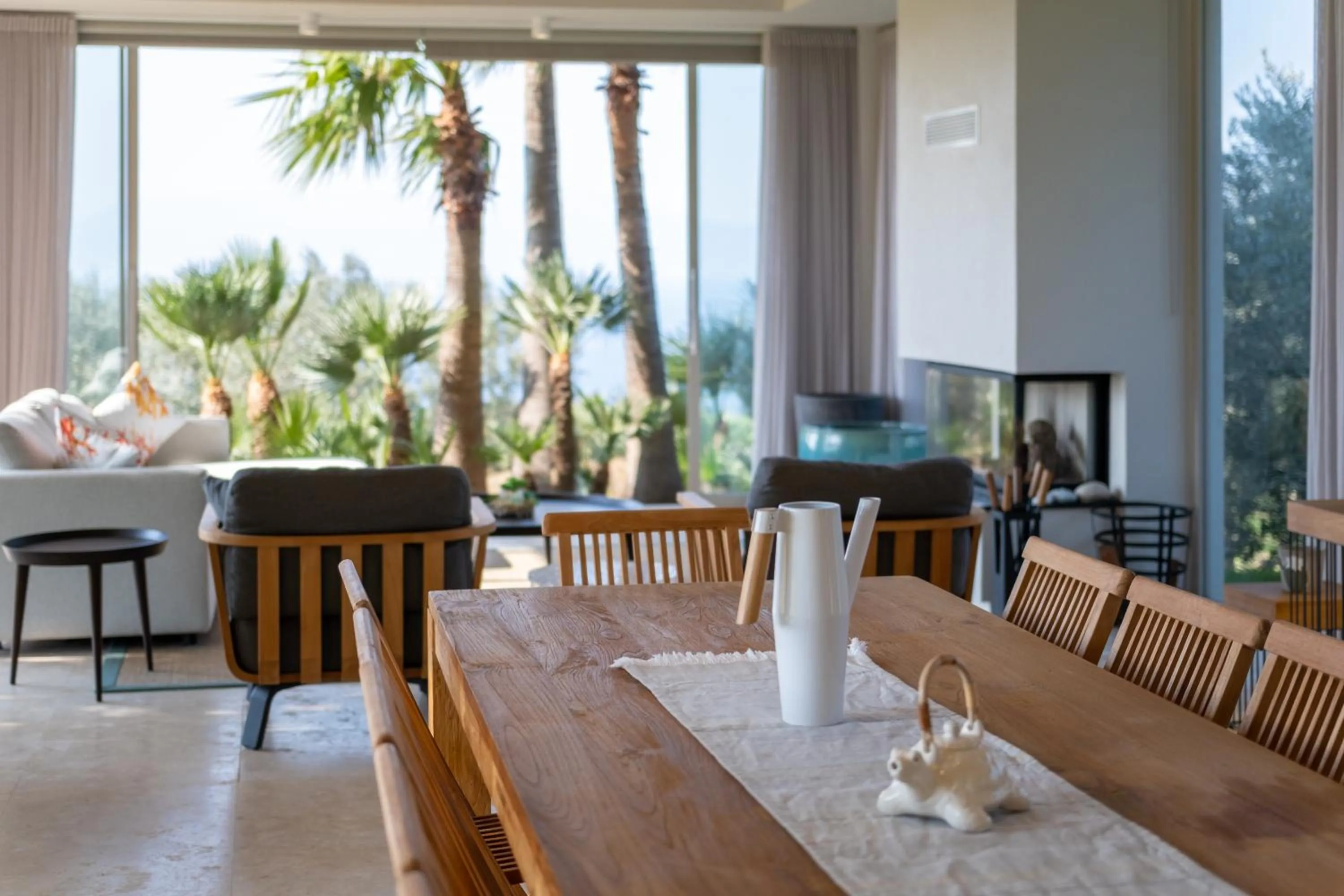 Garden in Hiddenbay Teos Hotel