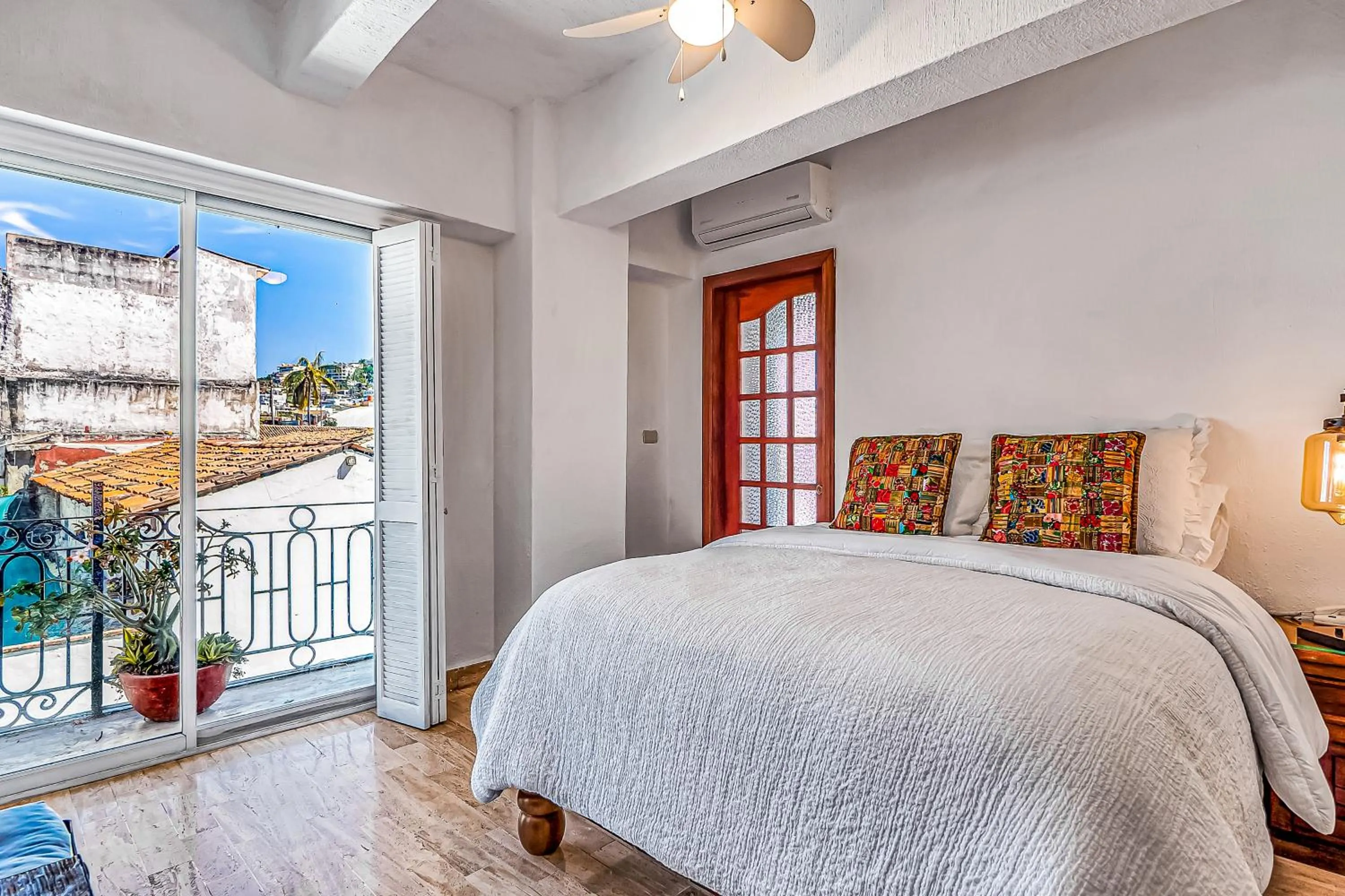 Bed in Malecon Beach Side Downtown Condo