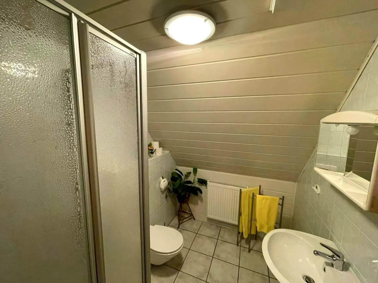 Bathroom in Pension Riegler