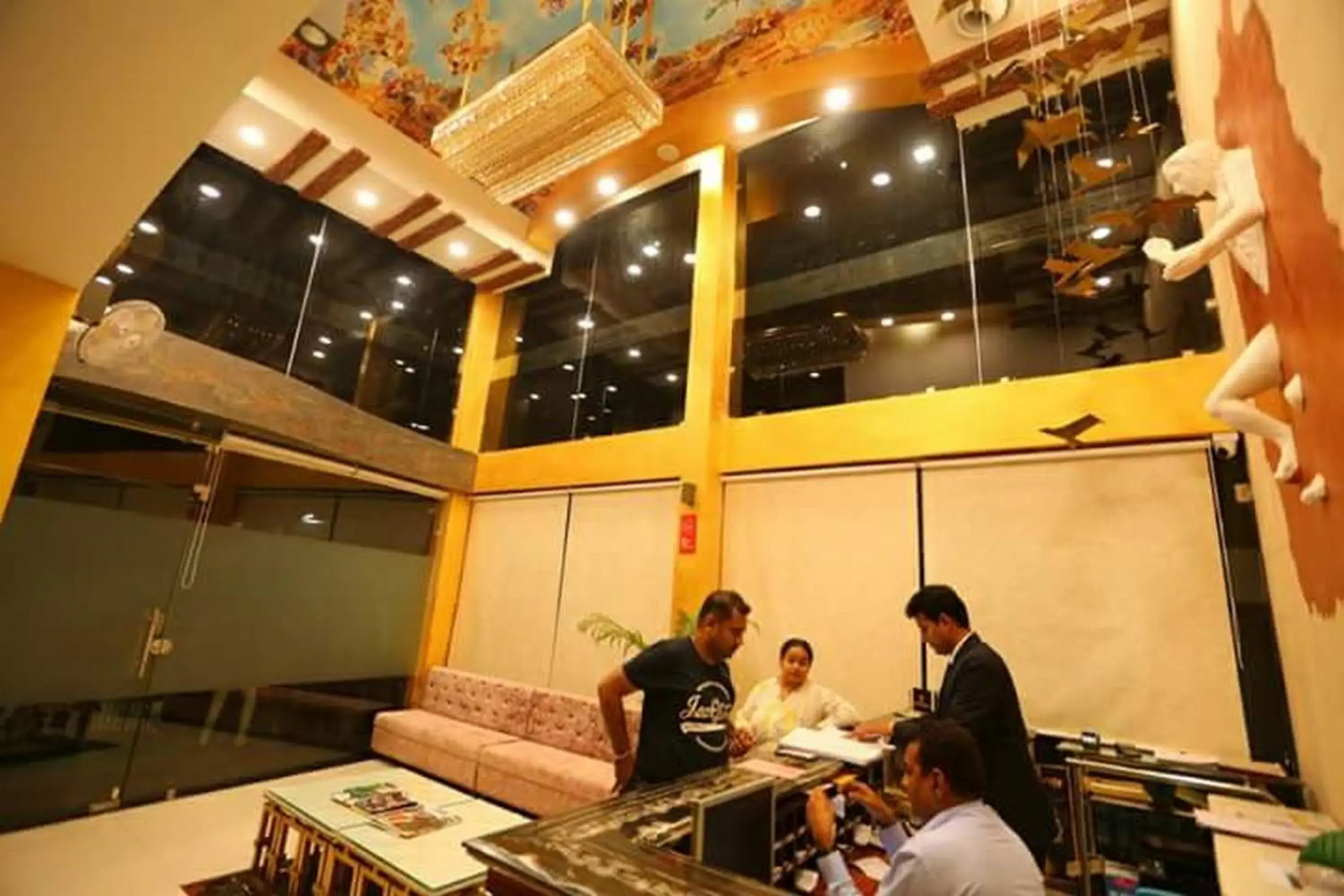 Lobby or reception in Hotel Eleven Heights ,Bhopal Lobby or reception in Hotel Eleven Heights ,Bhopal