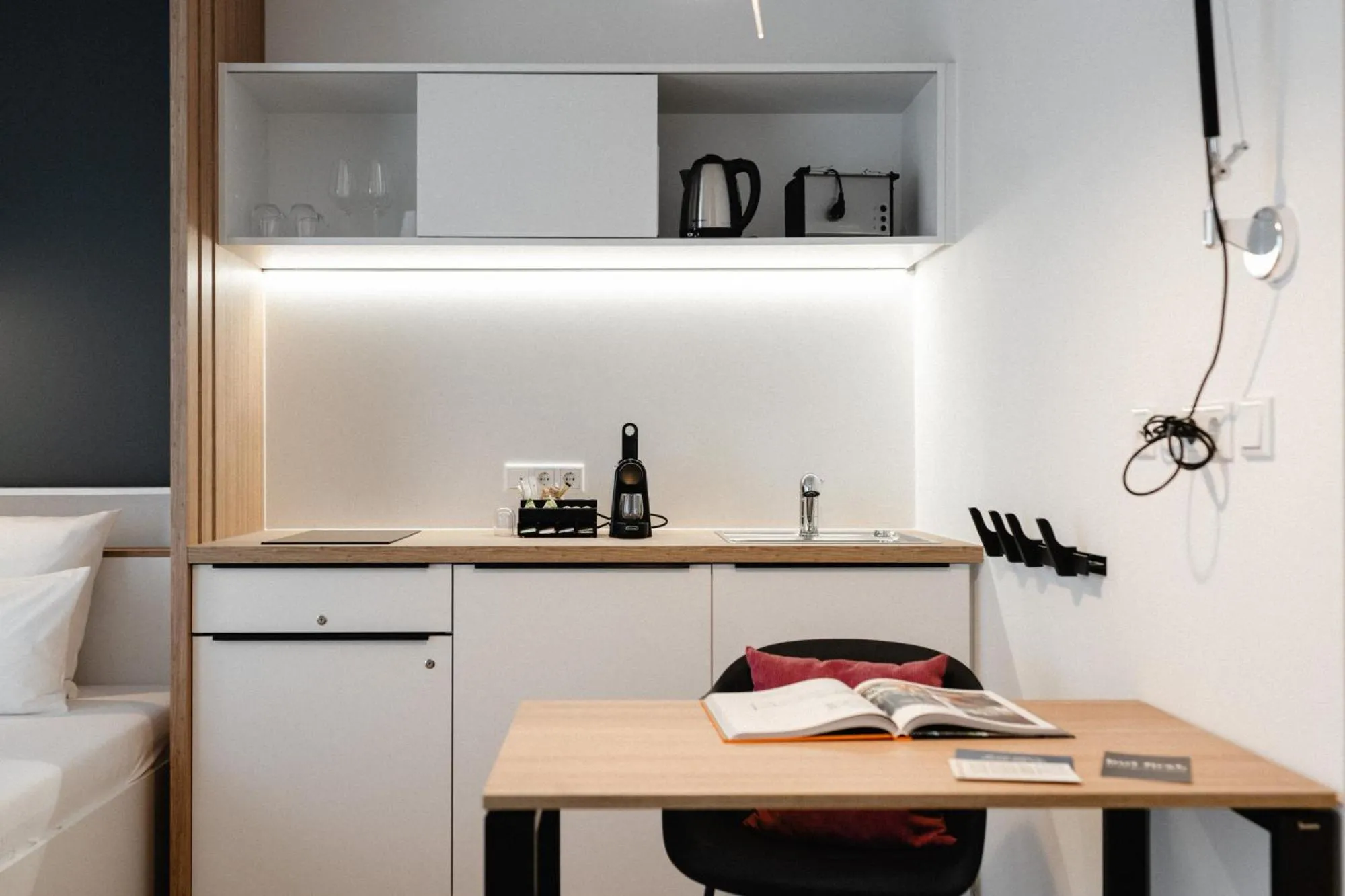 Kitchen or kitchenette in the place Herzogenaurach - Serviced Apartments