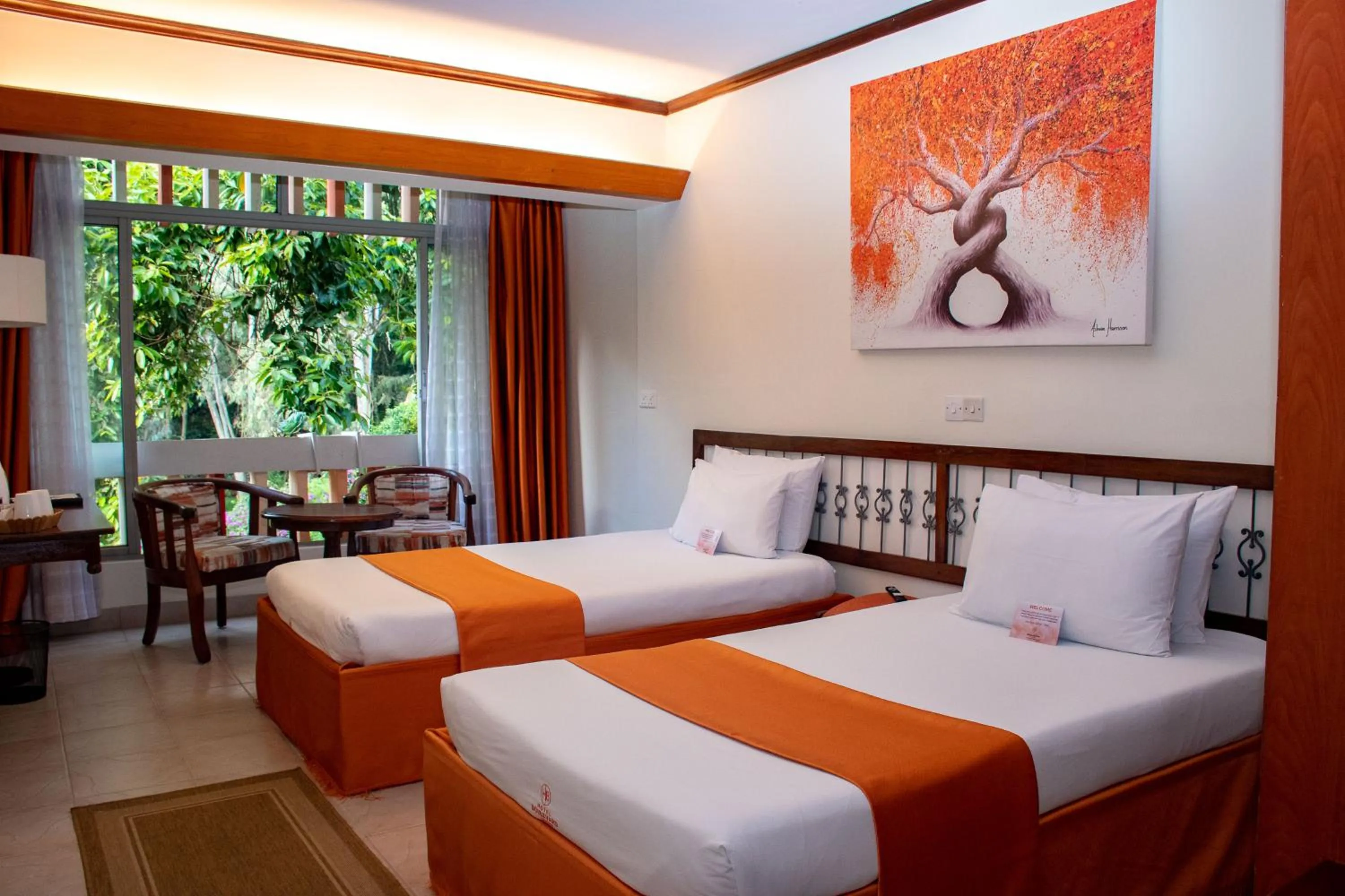 Photo of the whole room, Bed in Hotel Boulevard Nairobi, City Centre CBD