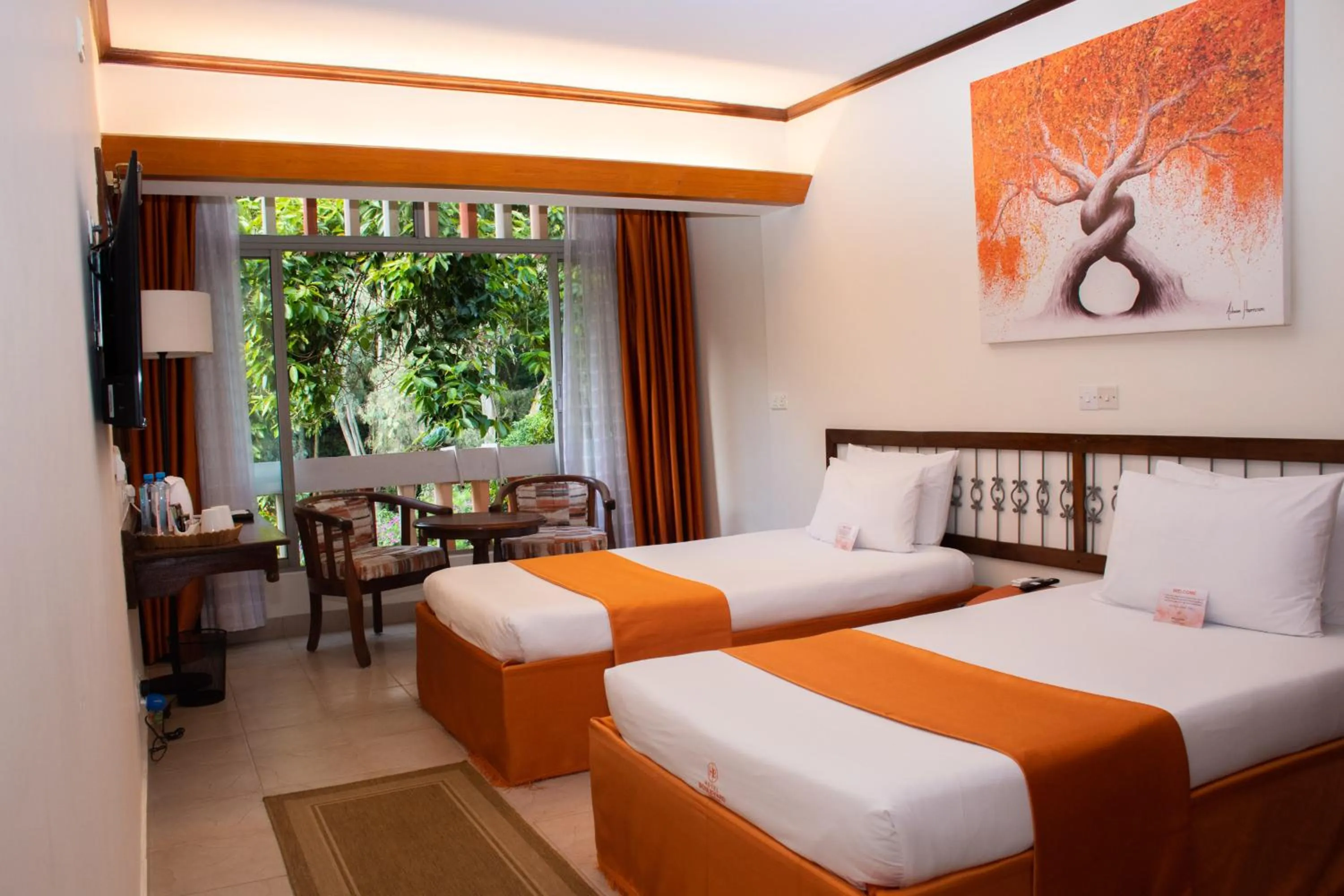 Bed in Hotel Boulevard Nairobi, City Centre CBD