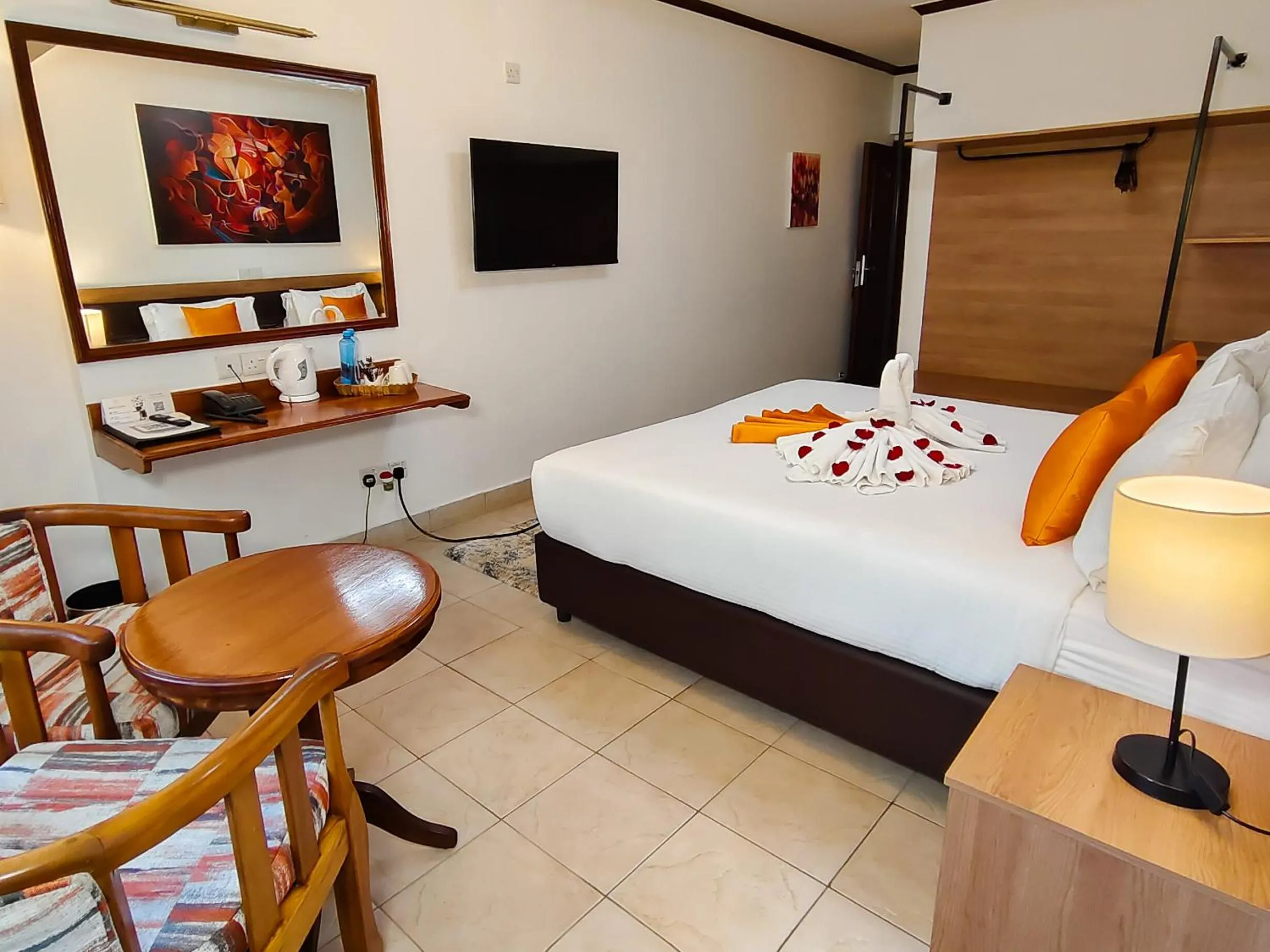 Bed in Hotel Boulevard Nairobi, City Centre CBD