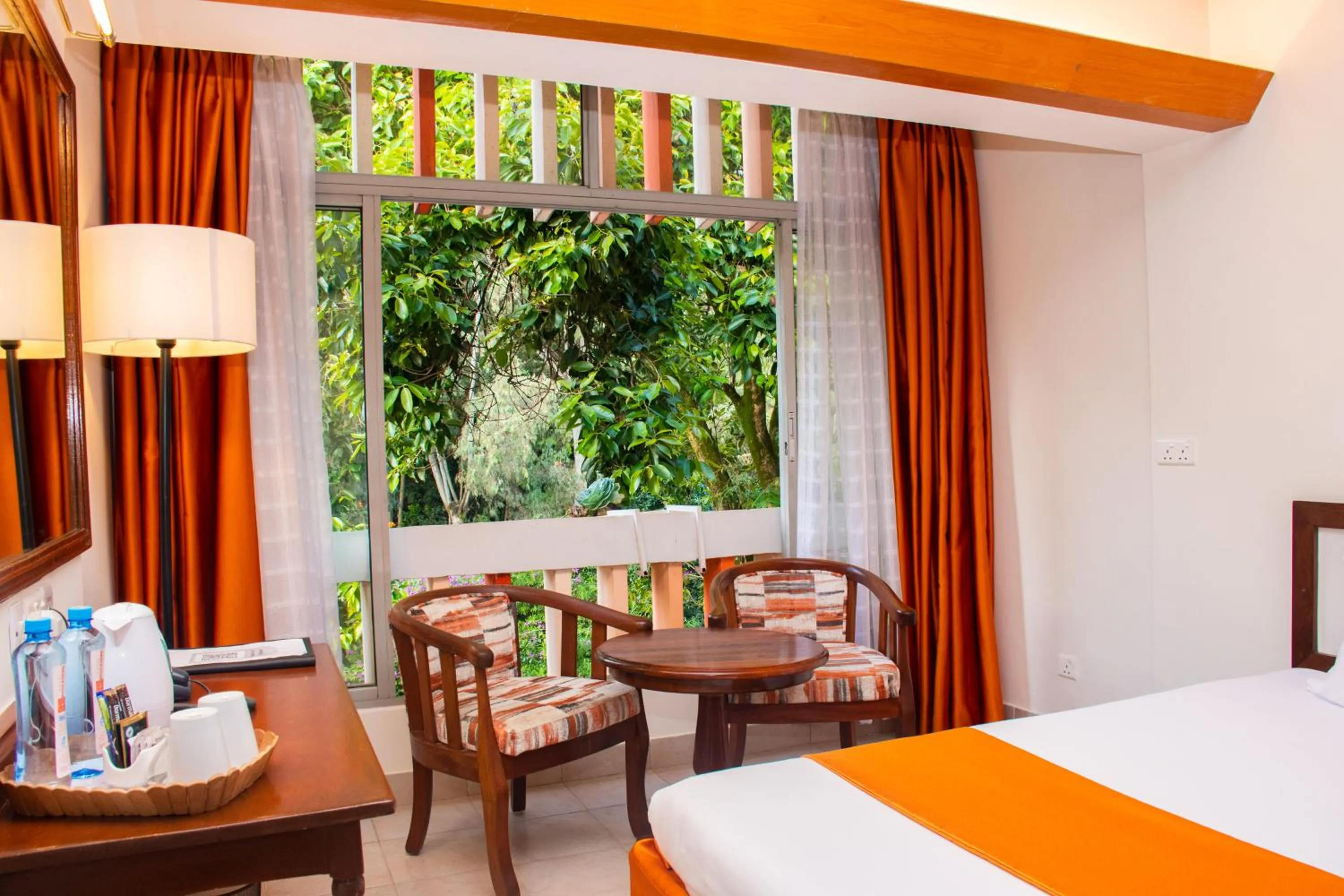 View (from property/room), Bed in Hotel Boulevard Nairobi, City Centre CBD