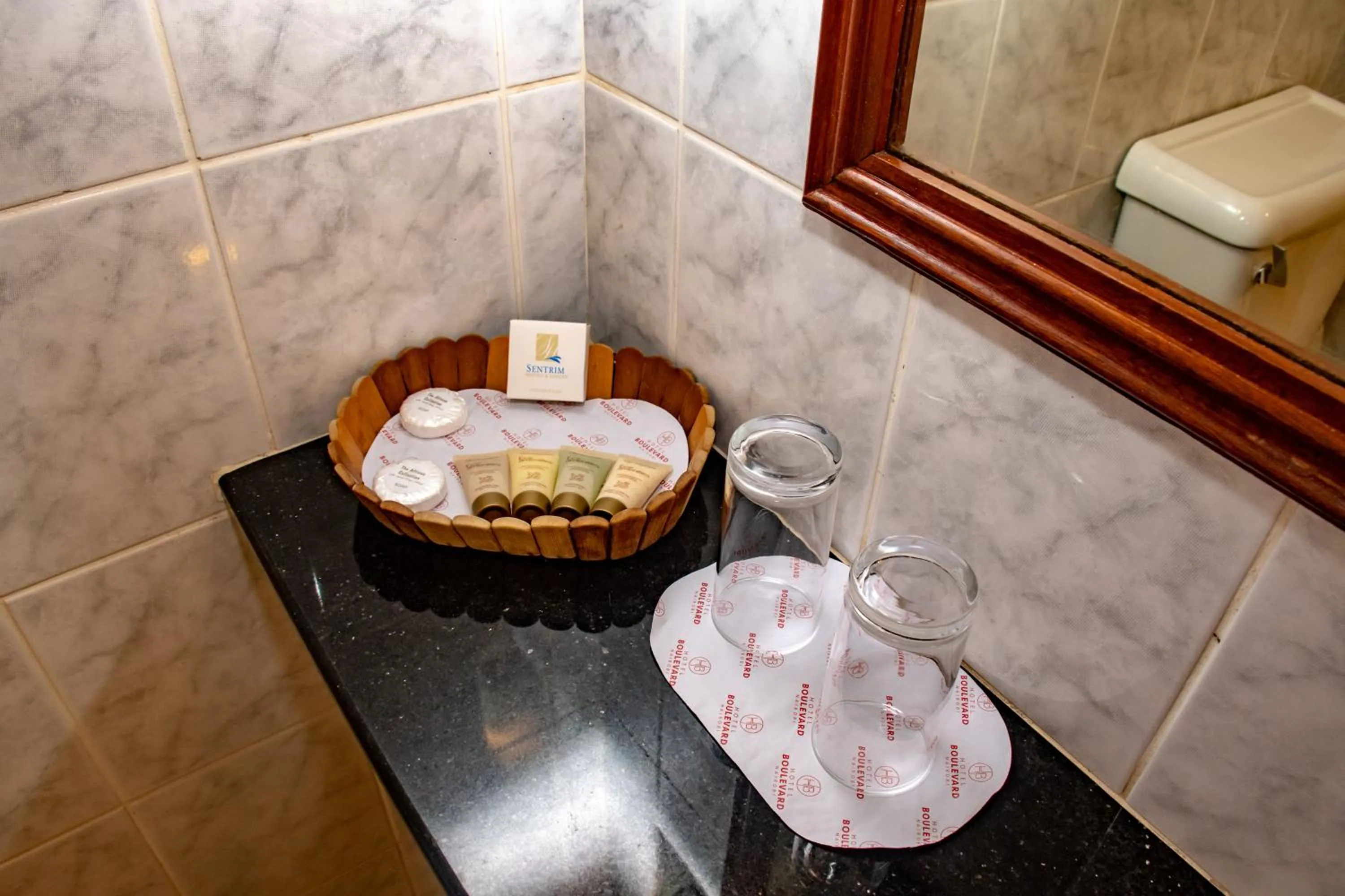 Bathroom in Hotel Boulevard Nairobi, City Centre CBD