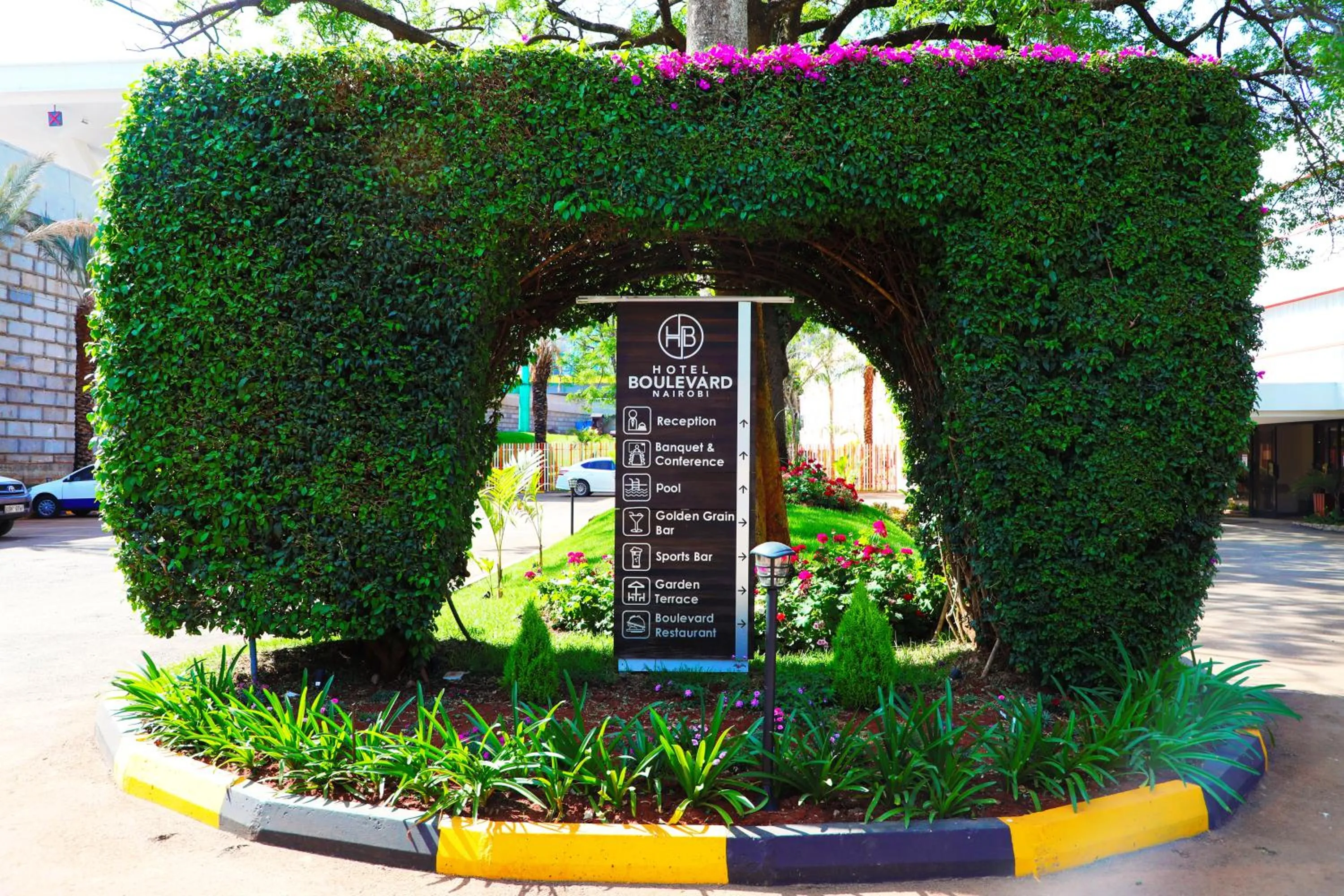 Facade/entrance in Hotel Boulevard Nairobi, City Centre CBD