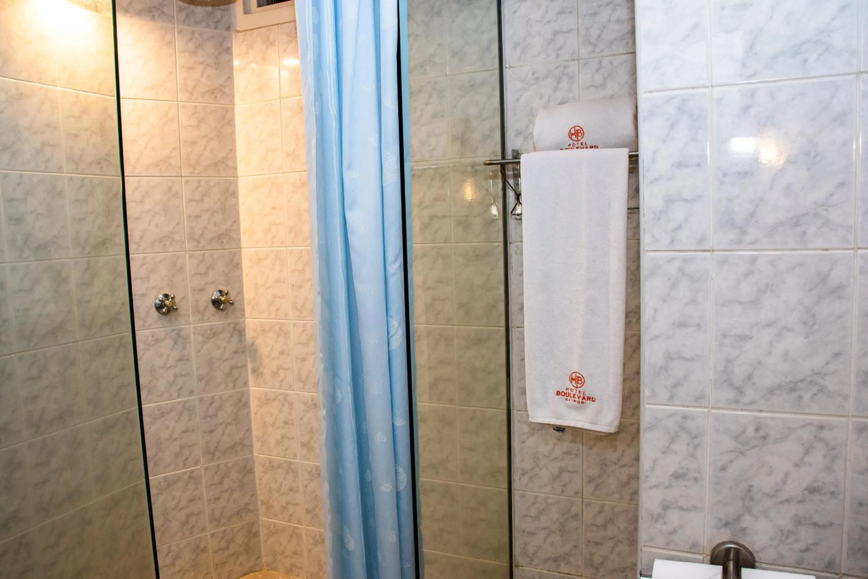 Bathroom in Hotel Boulevard Nairobi, City Centre CBD