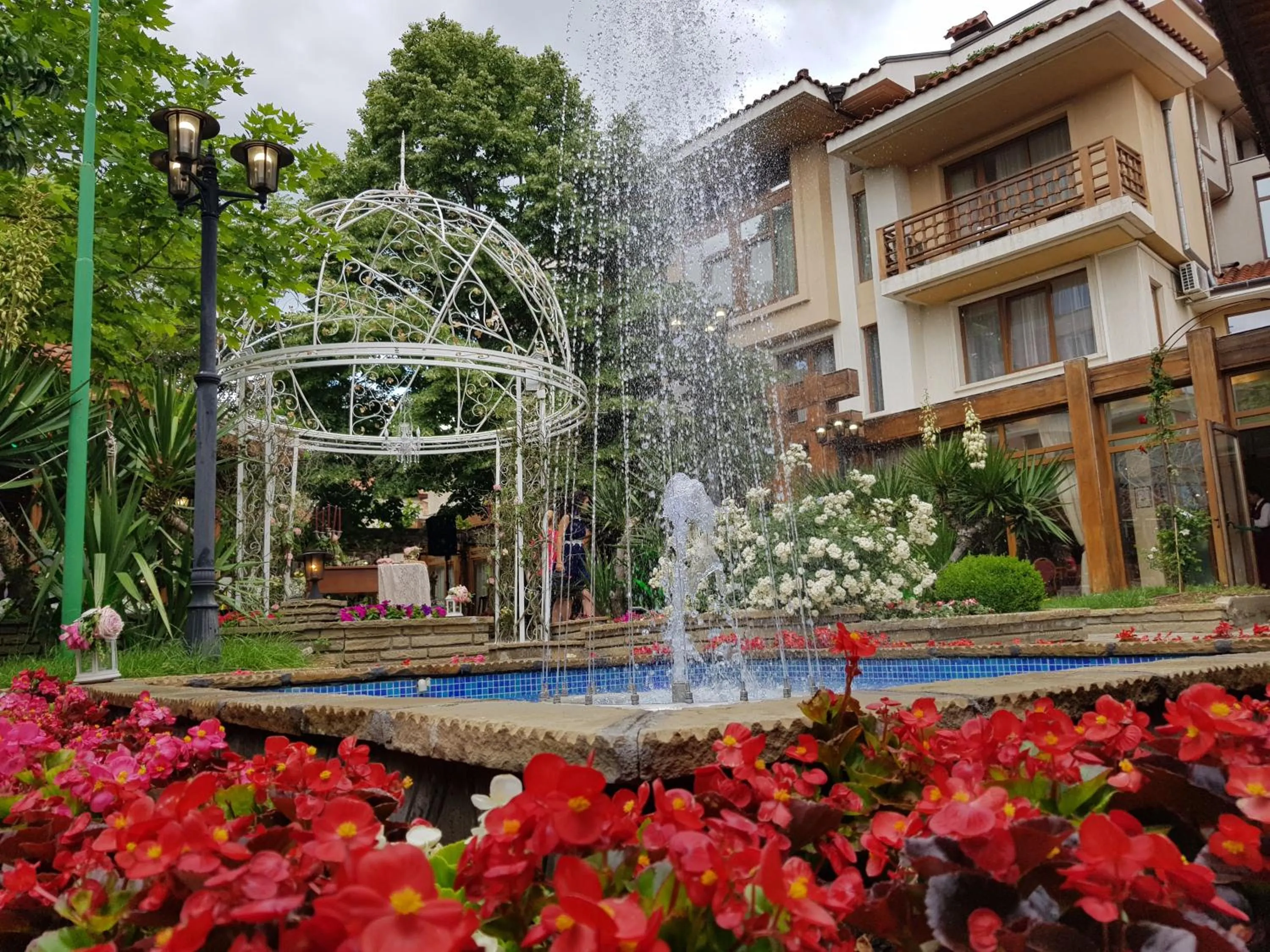 Garden in National Palace Wine & Spa Hotel