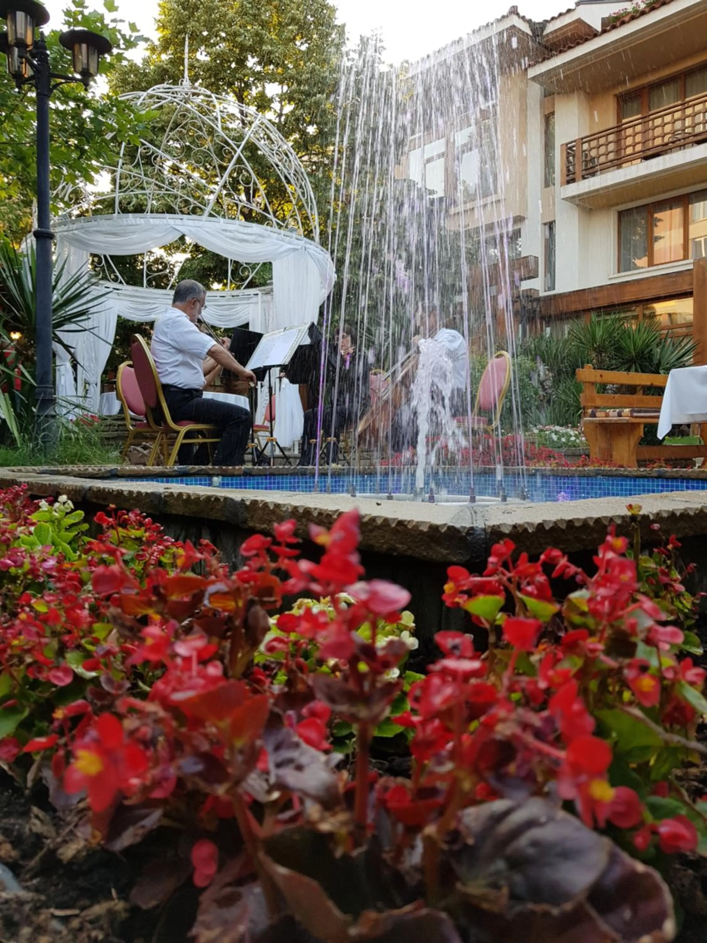 Garden view in National Palace Wine & Spa Hotel