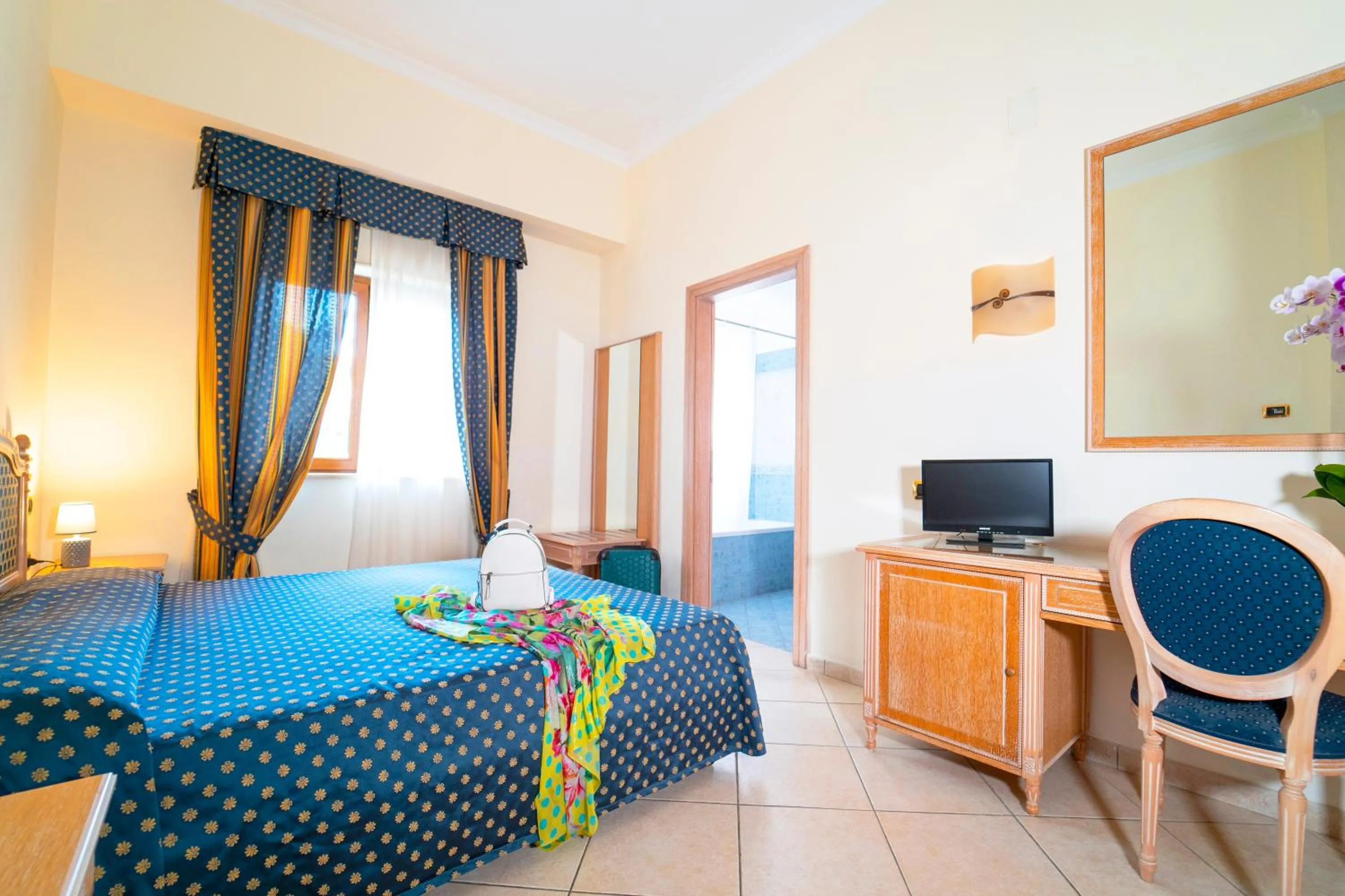 Bed in Hotel Villa Romana