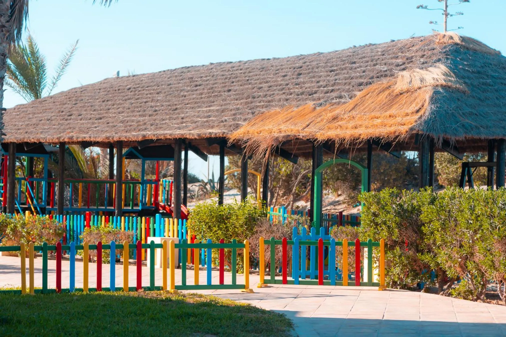 Children play ground in Vincci Dar Midoun