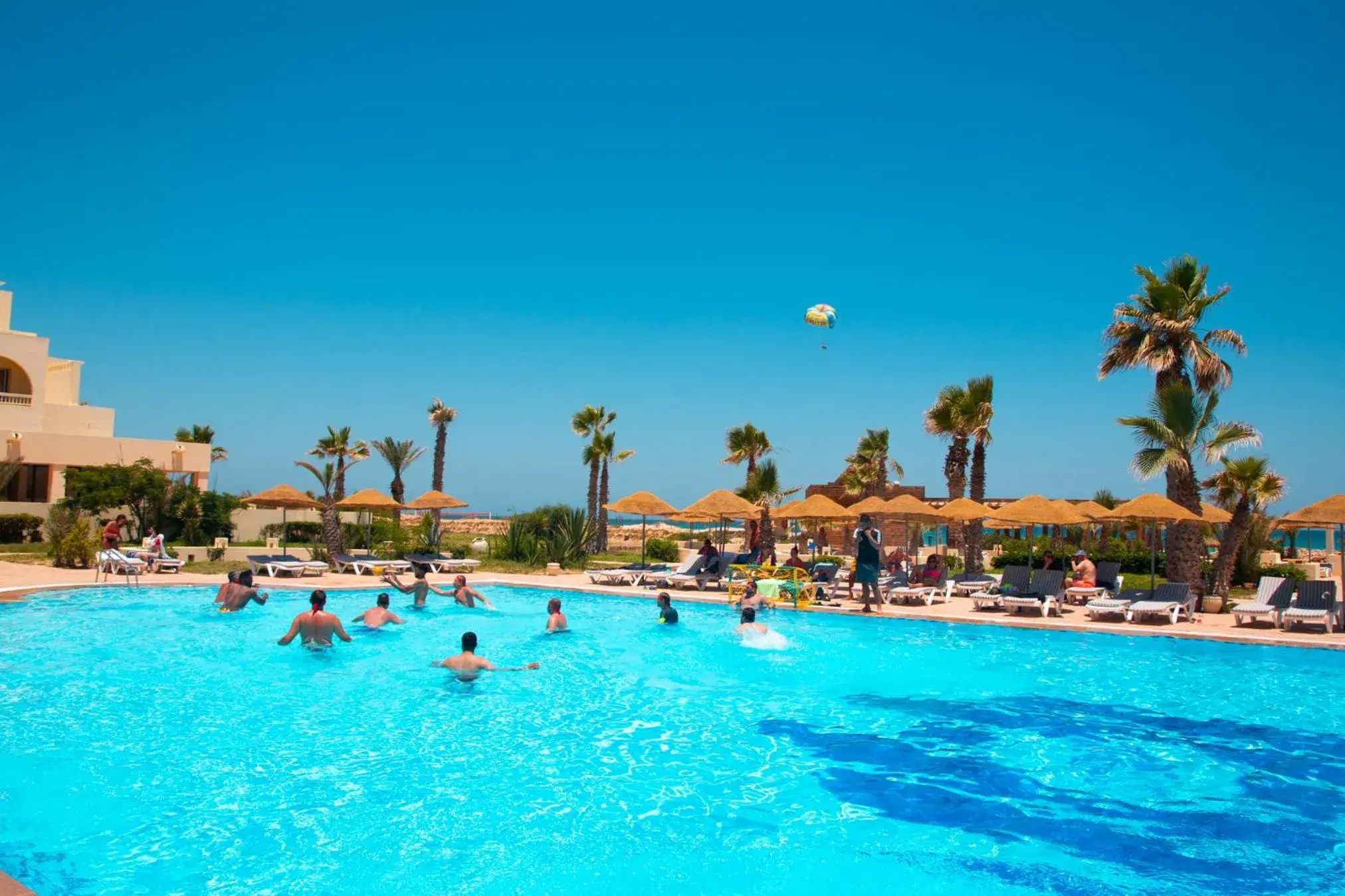 Swimming pool in Vincci Dar Midoun Swimming pool in Vincci Dar Midoun