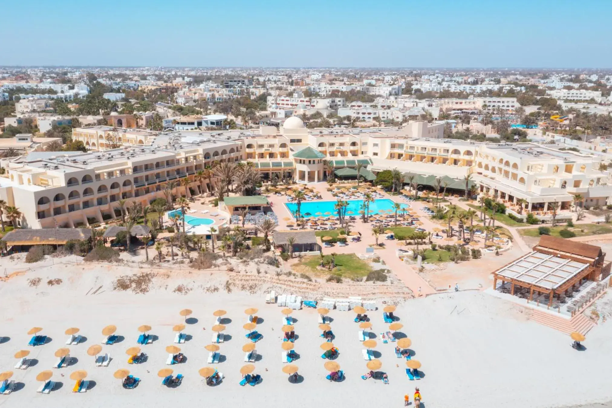 Bird's eye view in Vincci Dar Midoun Bird's eye view in Vincci Dar Midoun