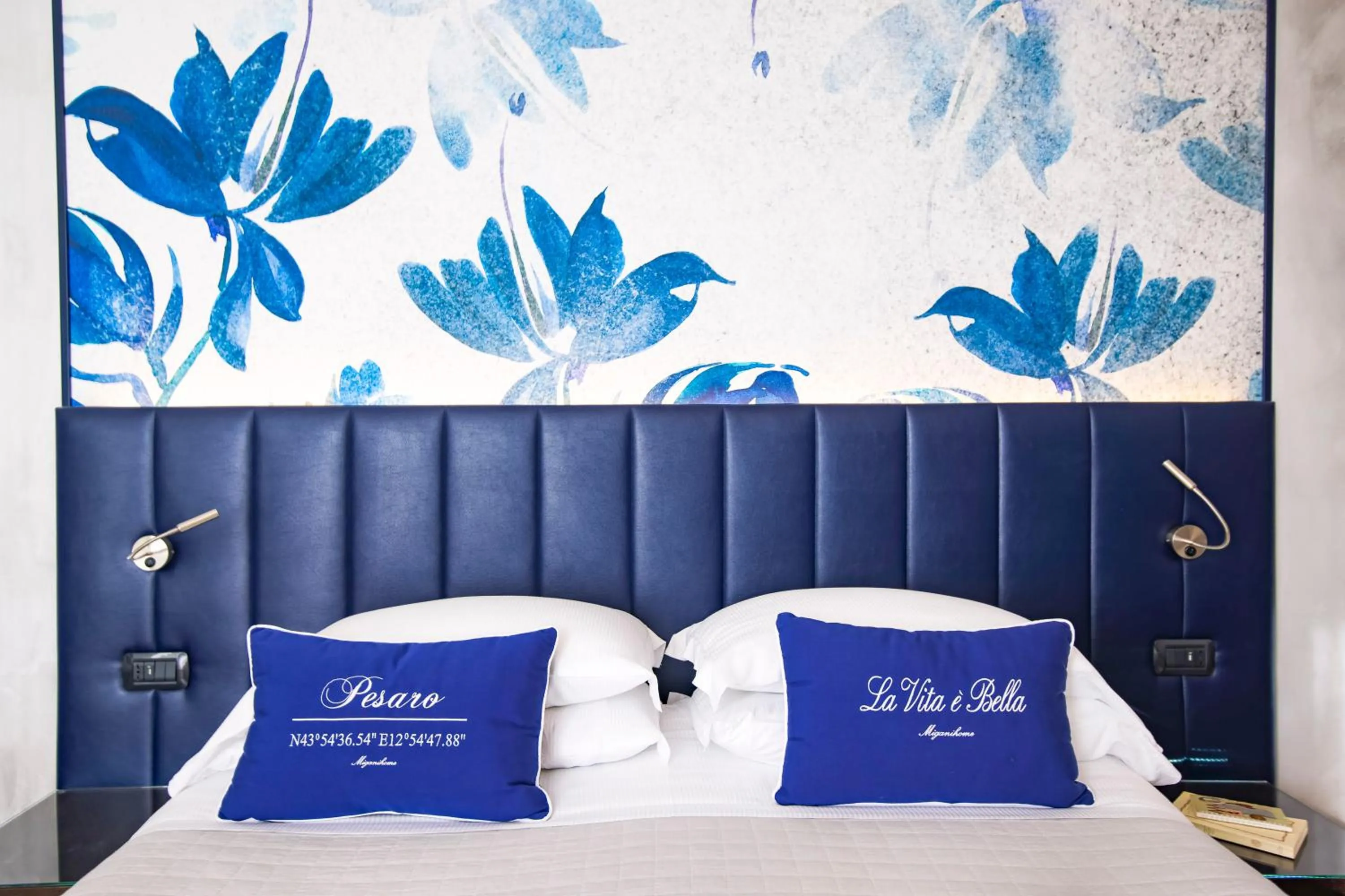 Bed in UNAHOTELS Imperial Sport Hotel