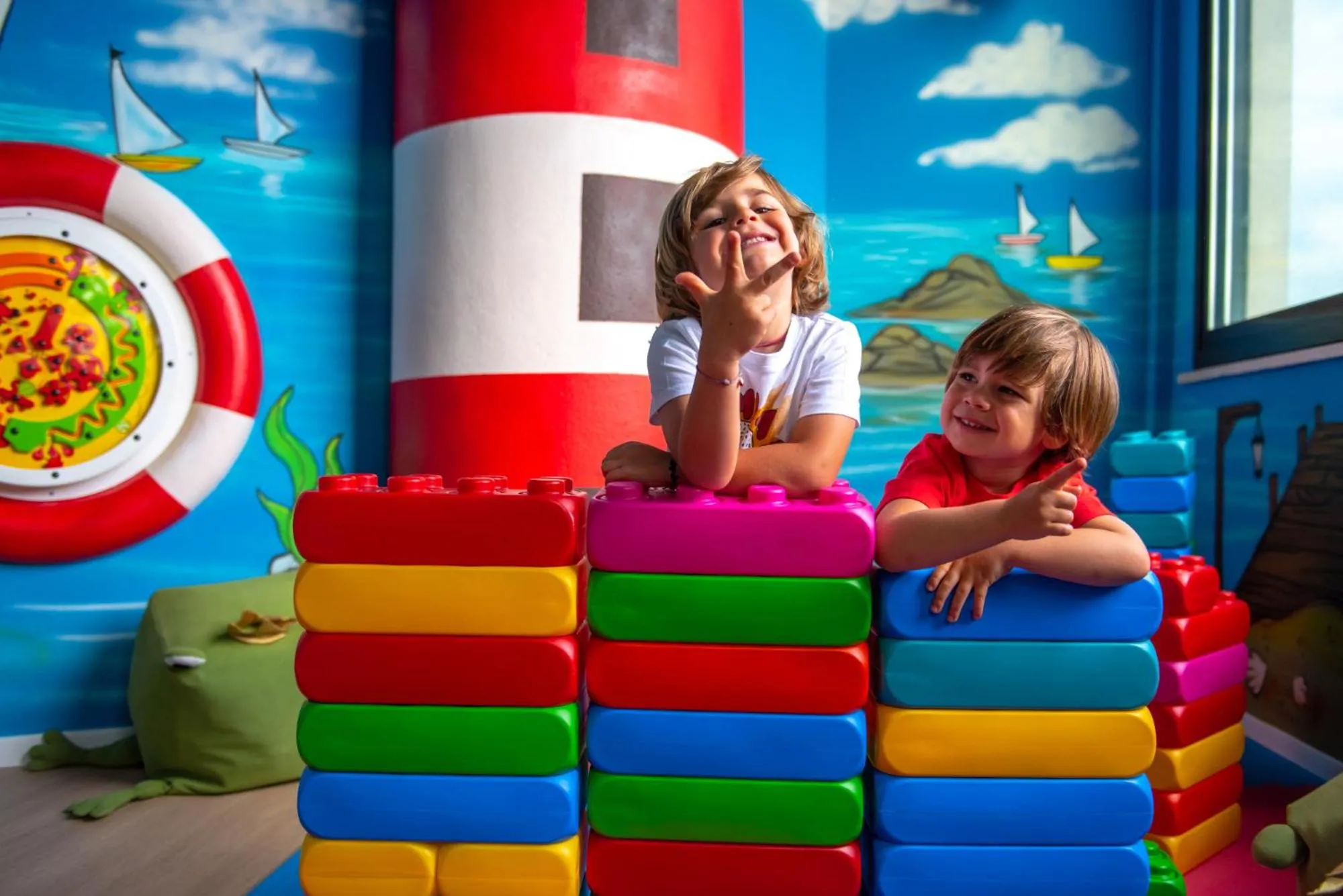 Children play ground in UNAHOTELS Imperial Sport Hotel