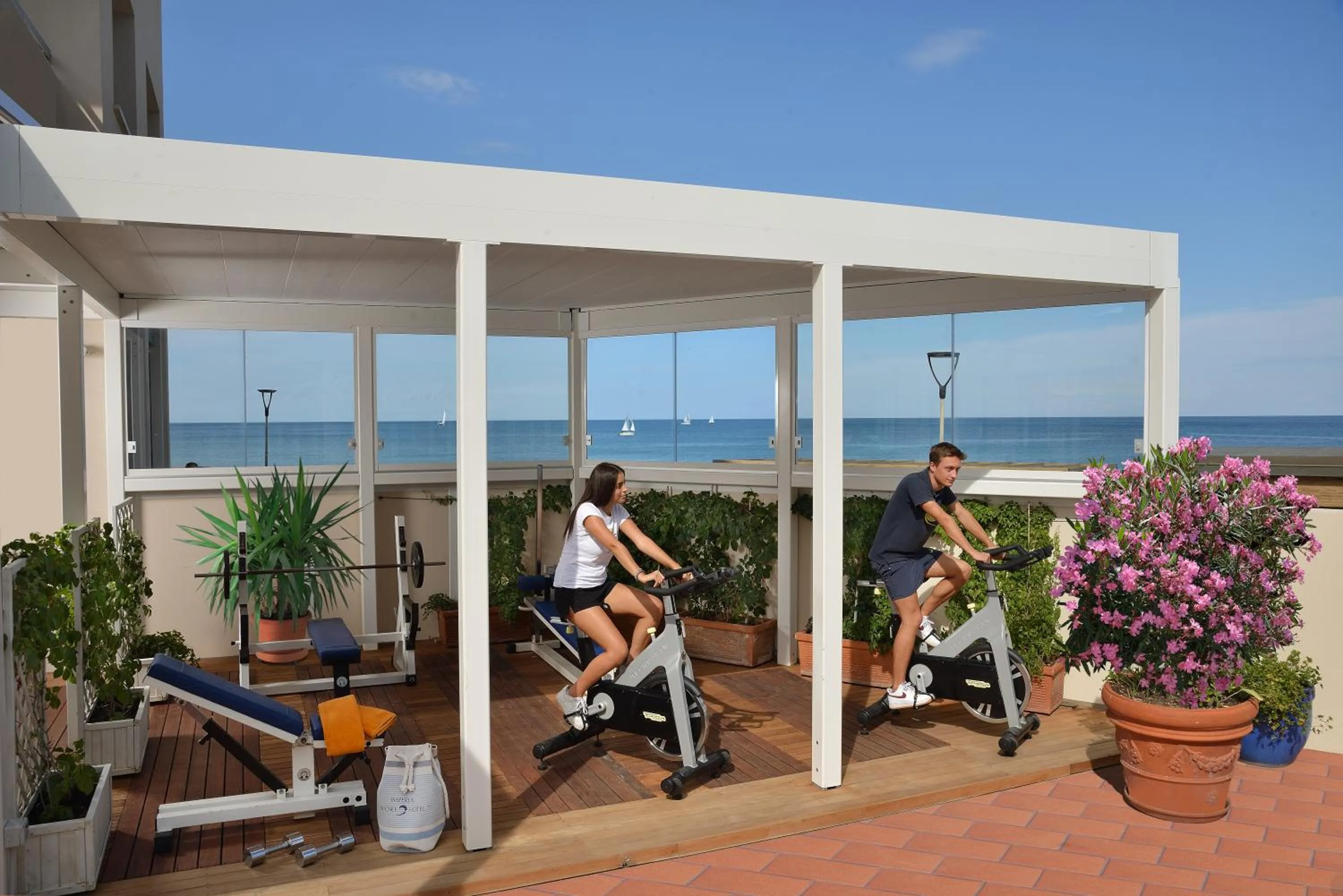 Fitness centre/facilities in UNAHOTELS Imperial Sport Hotel