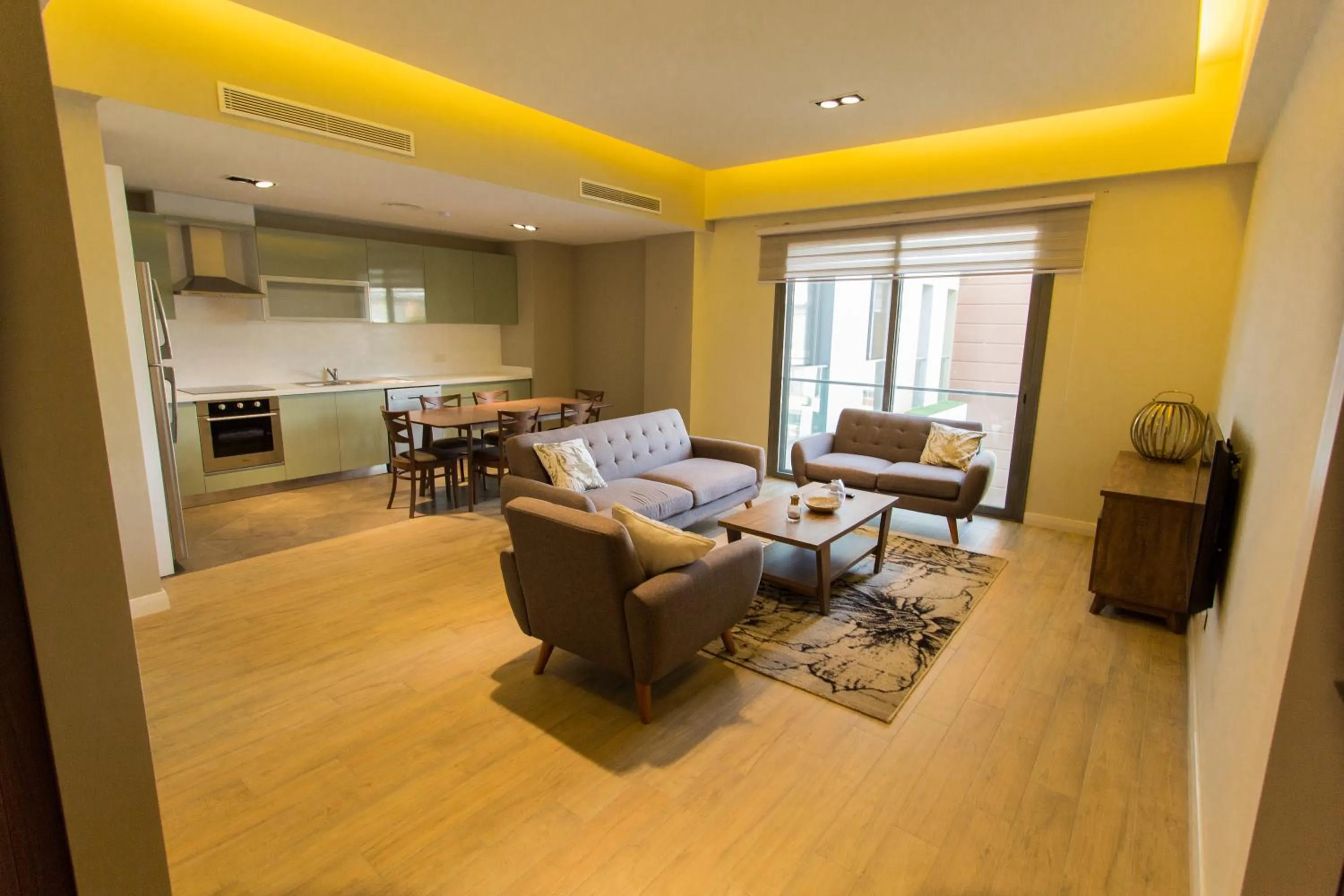 Living room in Accra Luxury Apartments @ Pearl