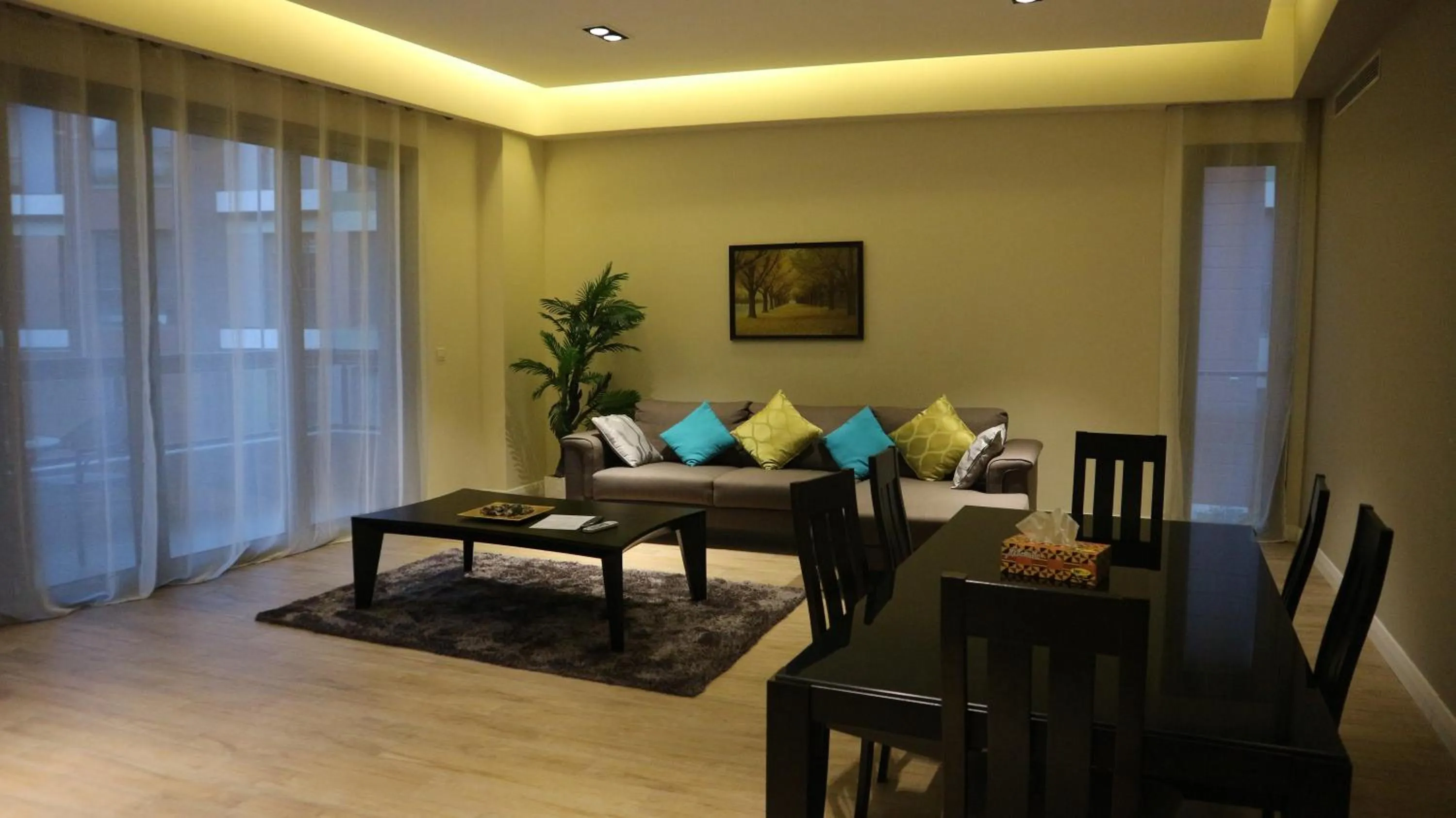 Living room in Accra Luxury Apartments @ Pearl