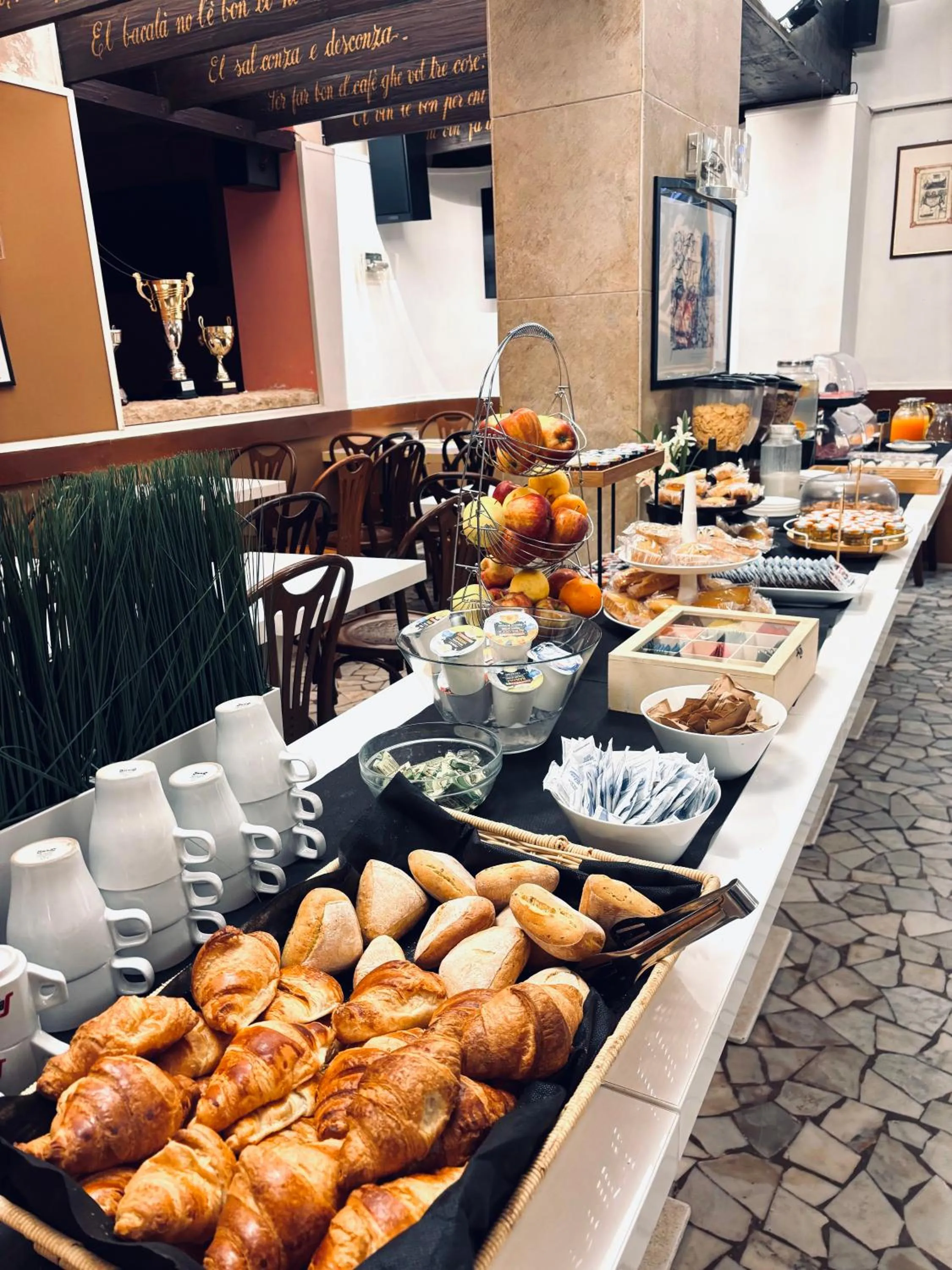 Breakfast in Hotel al Graspo de Ua